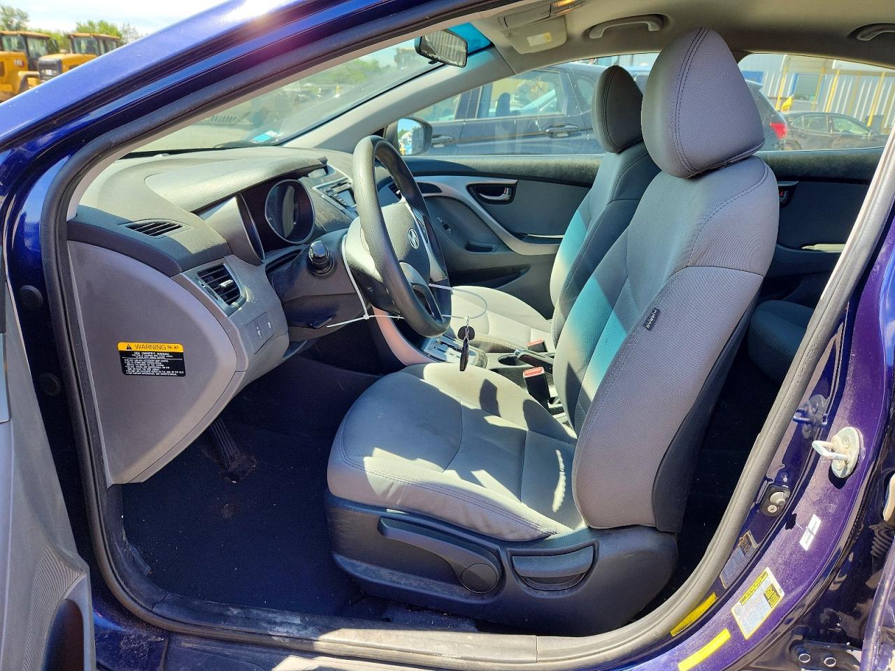 2011 Hyundai Elantra Gls Blue vin: 5NPDH4AE2BH027959