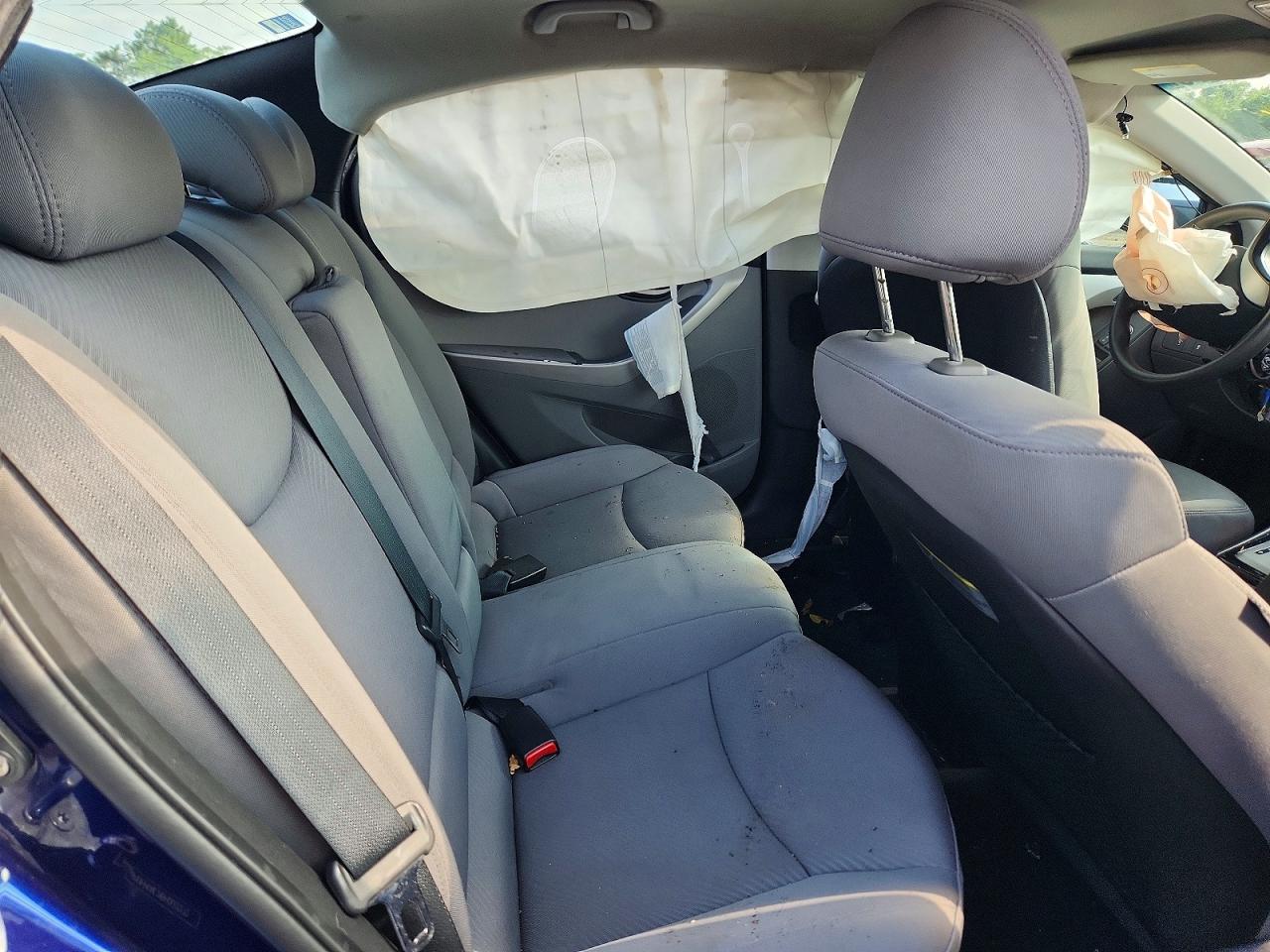 2011 Hyundai Elantra Gls Blue vin: 5NPDH4AE2BH032272