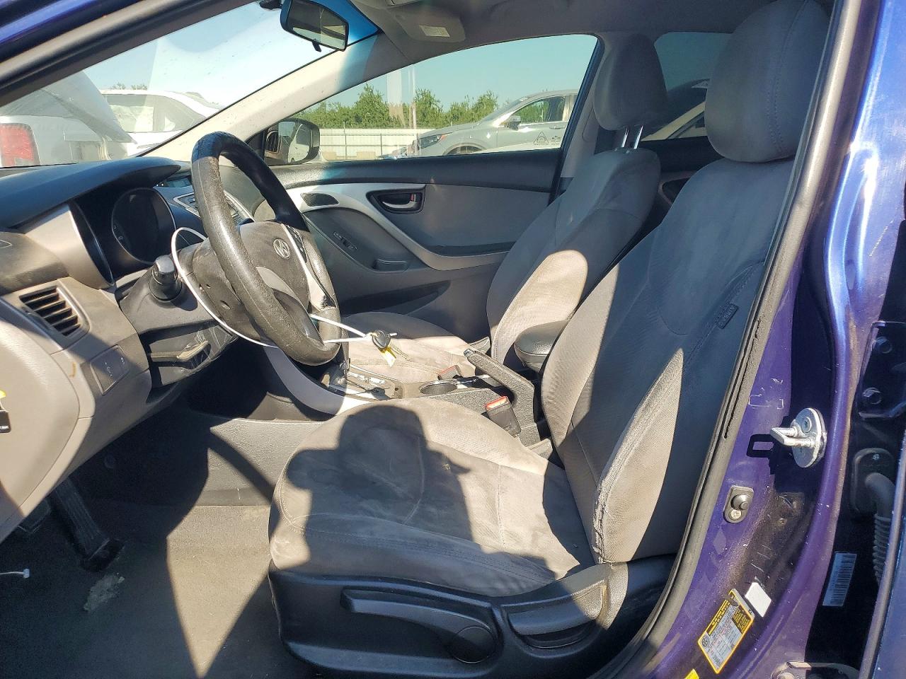 2011 Hyundai Elantra Gls Blue vin: 5NPDH4AE2BH042994