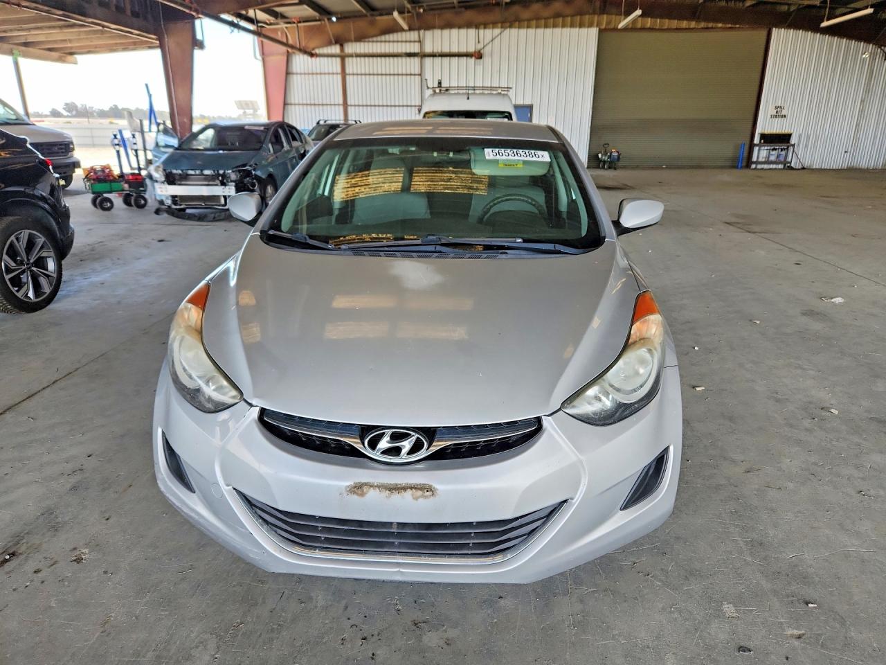 2011 Hyundai Elantra Gls Silver vin: 5NPDH4AE2BH043885
