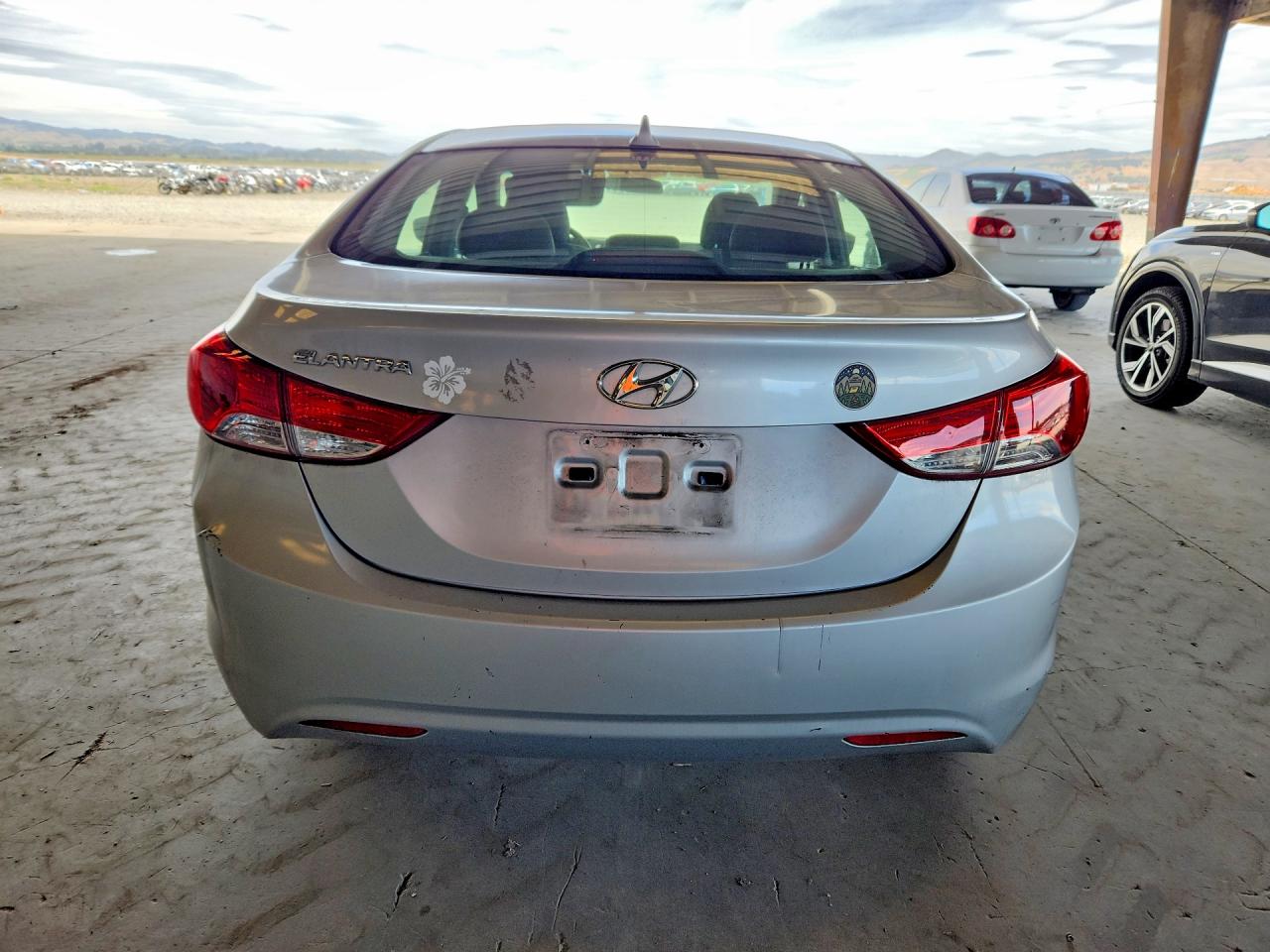 2011 Hyundai Elantra Gls Silver vin: 5NPDH4AE2BH043885