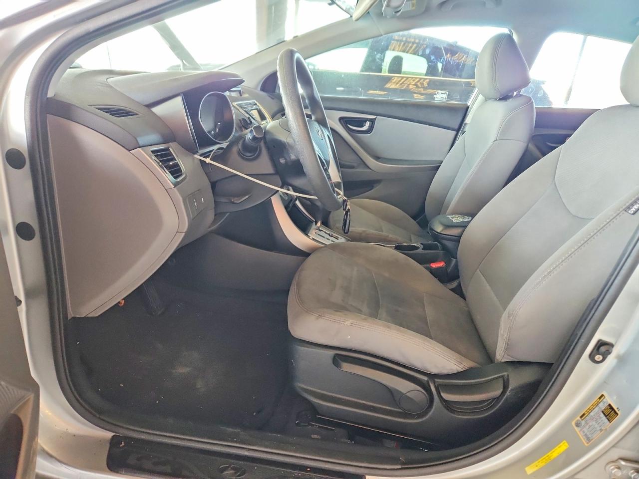 2011 Hyundai Elantra Gls Silver vin: 5NPDH4AE2BH043885