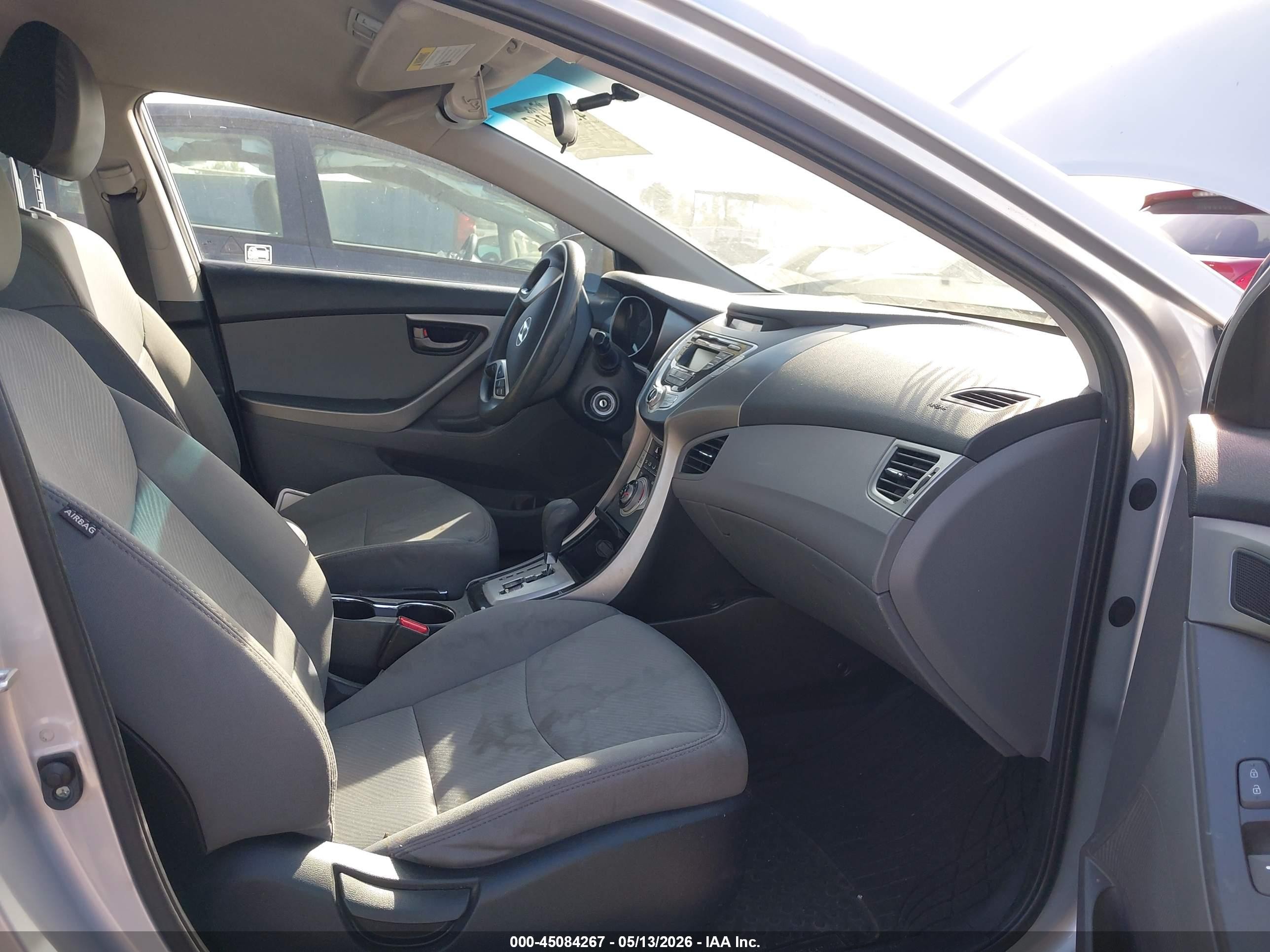 2011 Hyundai Elantra Gls Silver vin: 5NPDH4AE2BH053347
