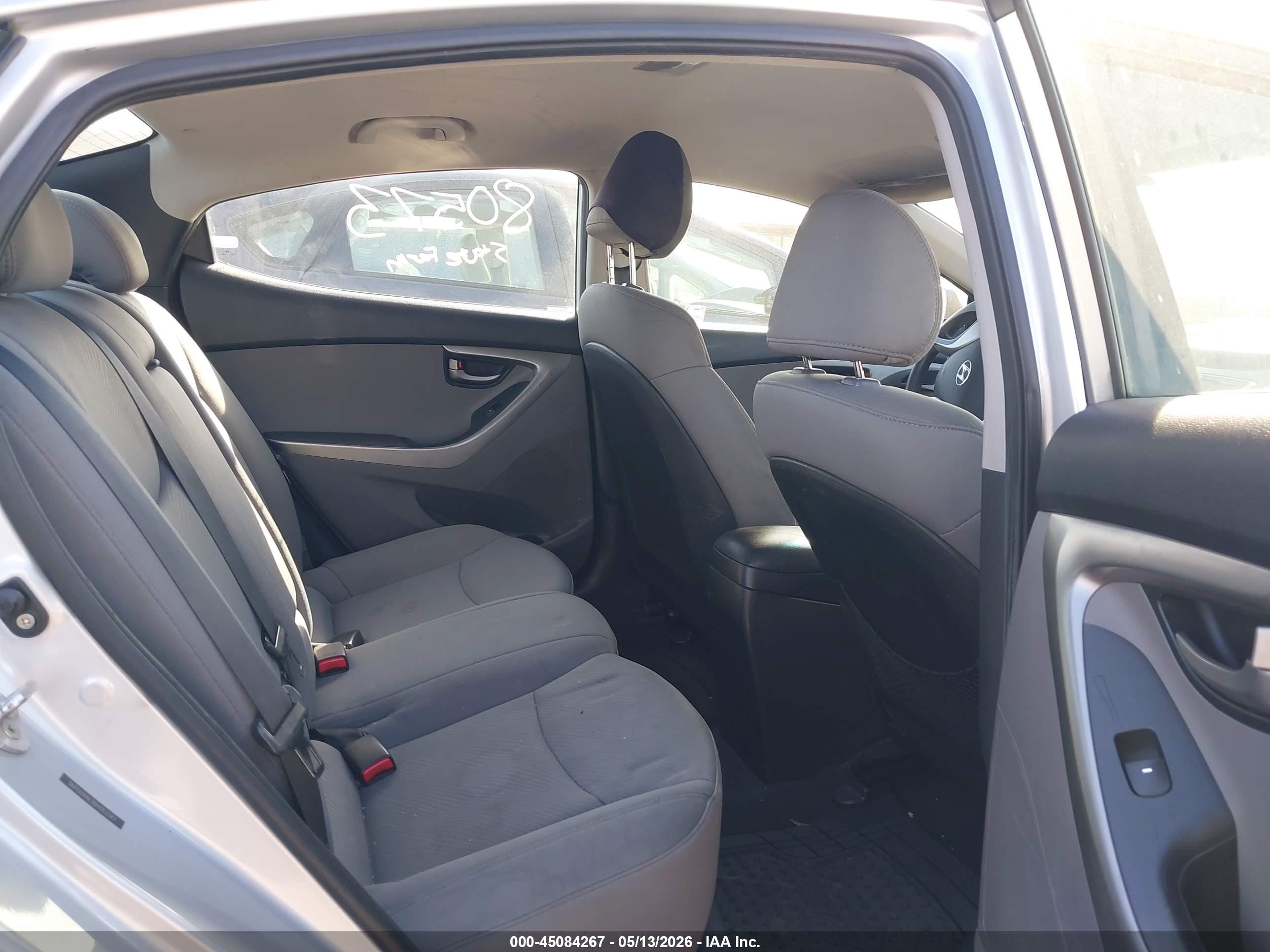 2011 Hyundai Elantra Gls Silver vin: 5NPDH4AE2BH053347