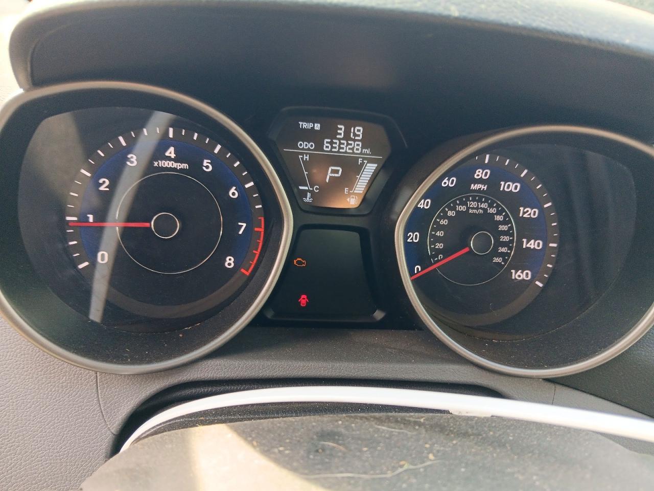 2011 Hyundai Elantra Gls Black vin: 5NPDH4AE2BH053560