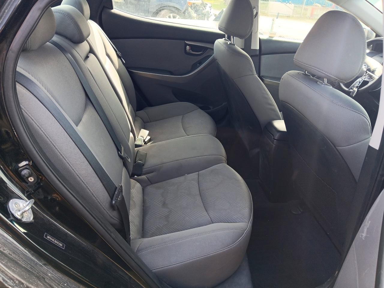 2011 Hyundai Elantra Gls Black vin: 5NPDH4AE2BH053560