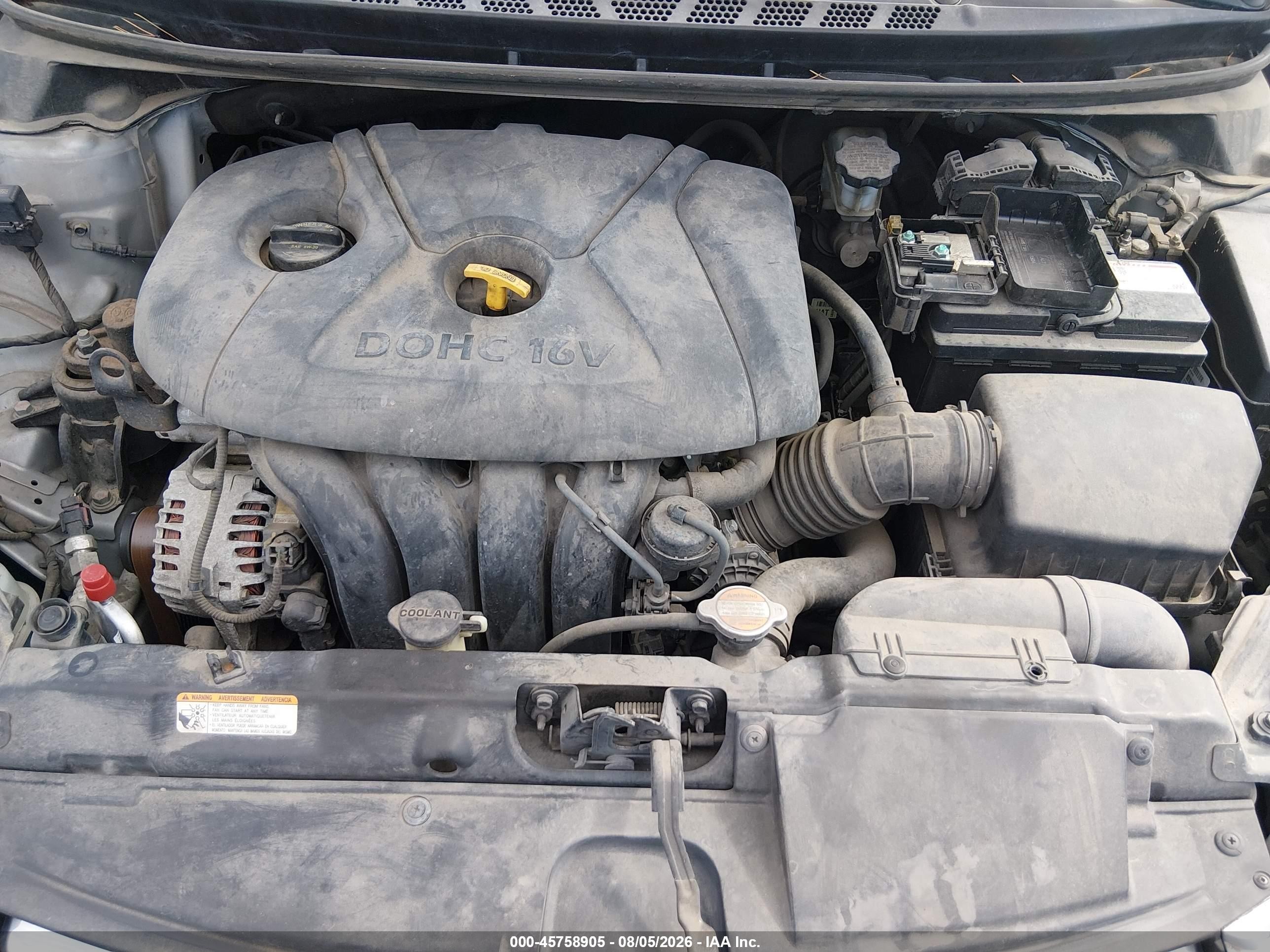 2011 Hyundai Elantra Gls Silver vin: 5NPDH4AE2BH053851