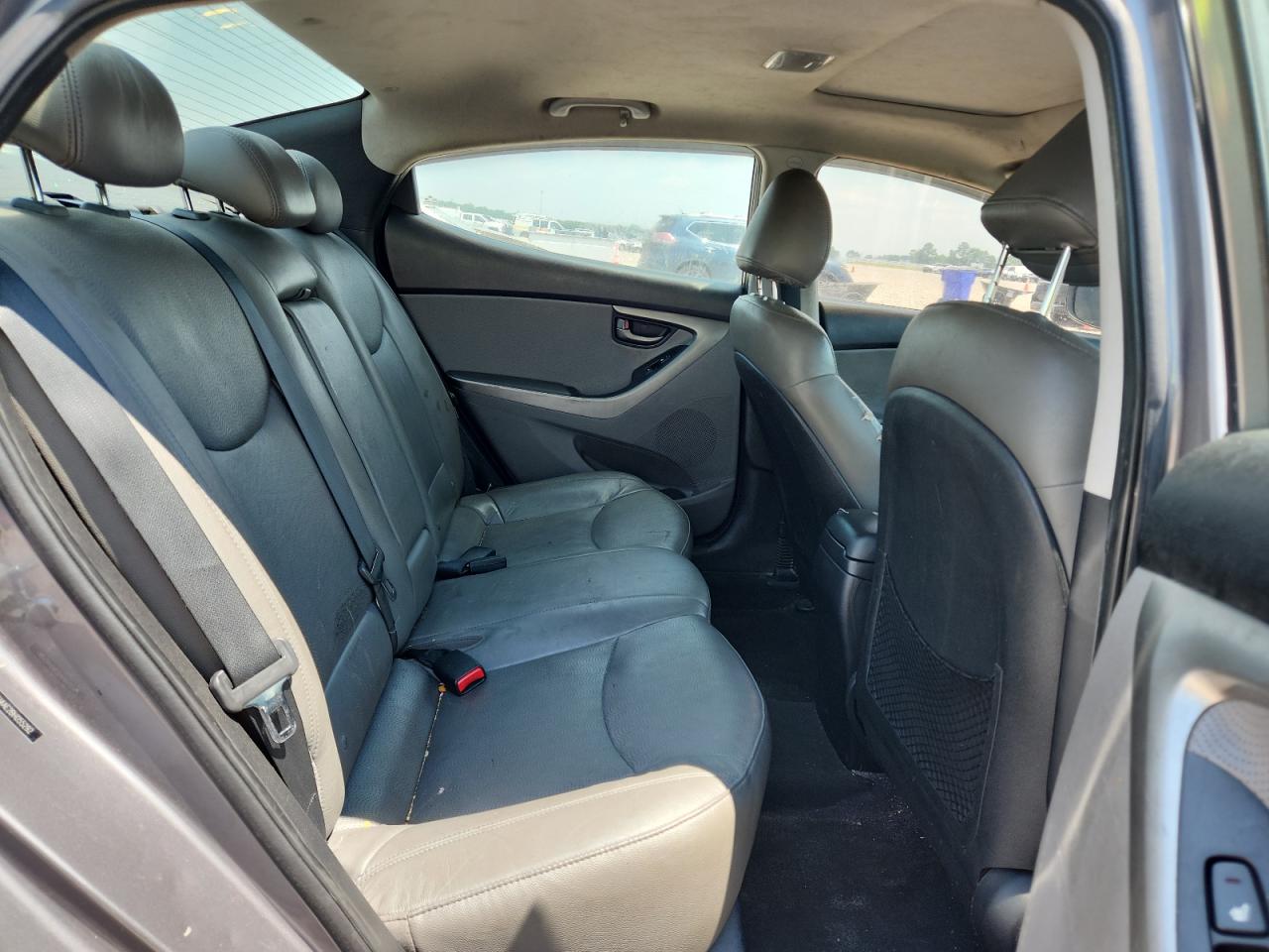 2011 Hyundai Elantra Limited Gray vin: 5NPDH4AE2BH055292