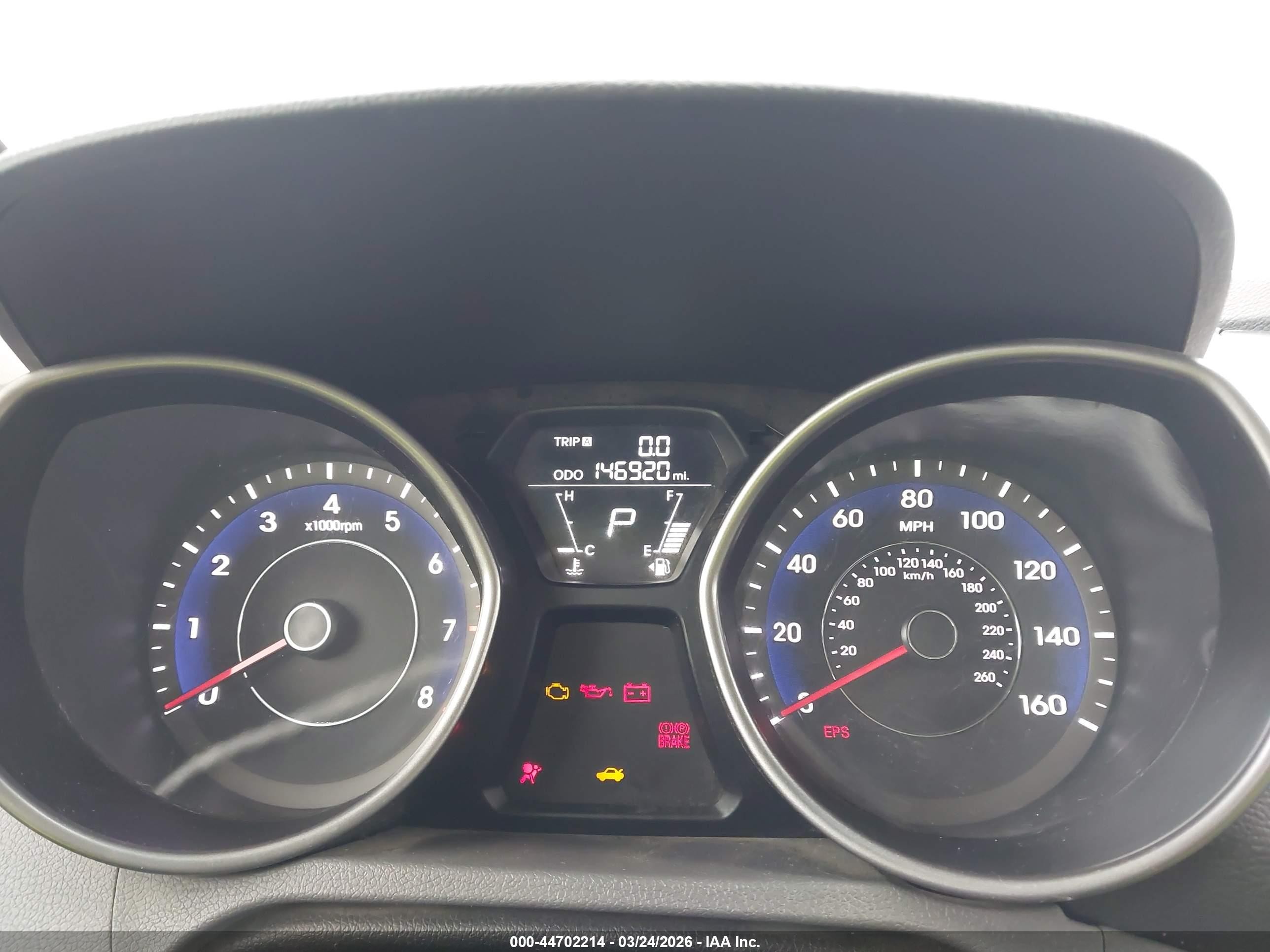 2011 Hyundai Elantra Gls Gray vin: 5NPDH4AE2BH061335