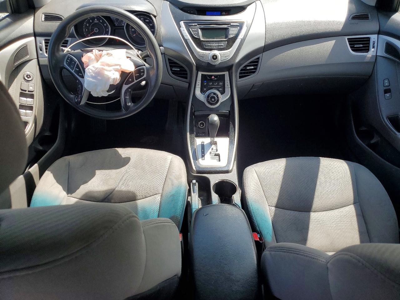 2012 Hyundai Elantra Gls Silver vin: 5NPDH4AE2CH077990