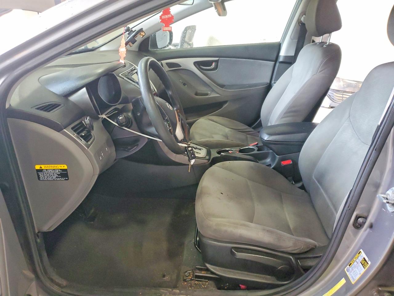 2012 Hyundai Elantra Gls Серый vin: 5NPDH4AE2CH118392