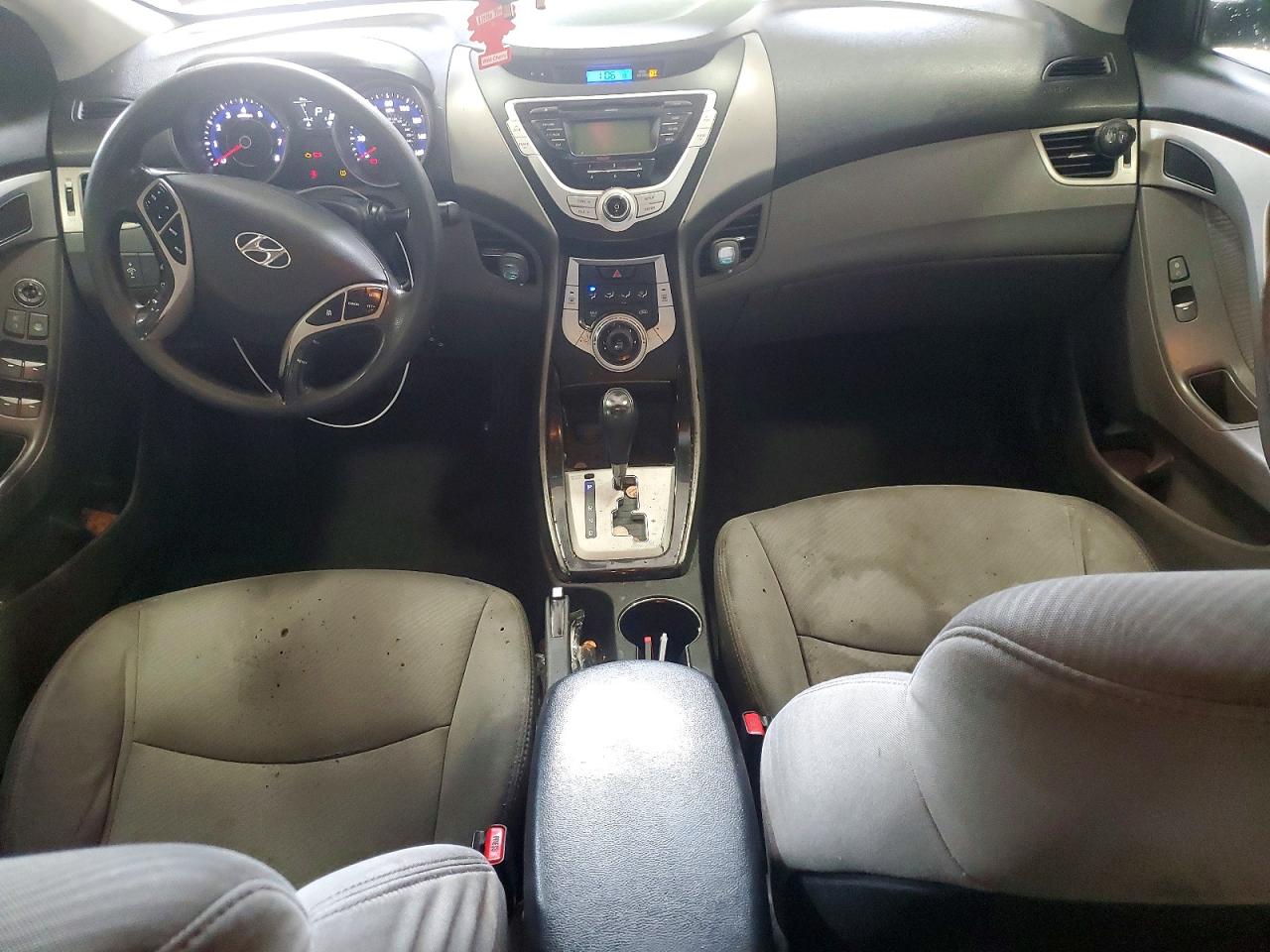 2012 Hyundai Elantra Gls Серый vin: 5NPDH4AE2CH118392