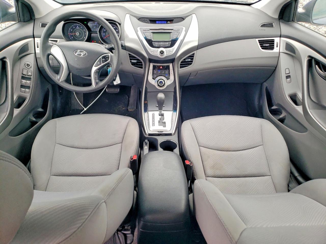 2012 Hyundai Elantra Gls Blue vin: 5NPDH4AE2CH119798