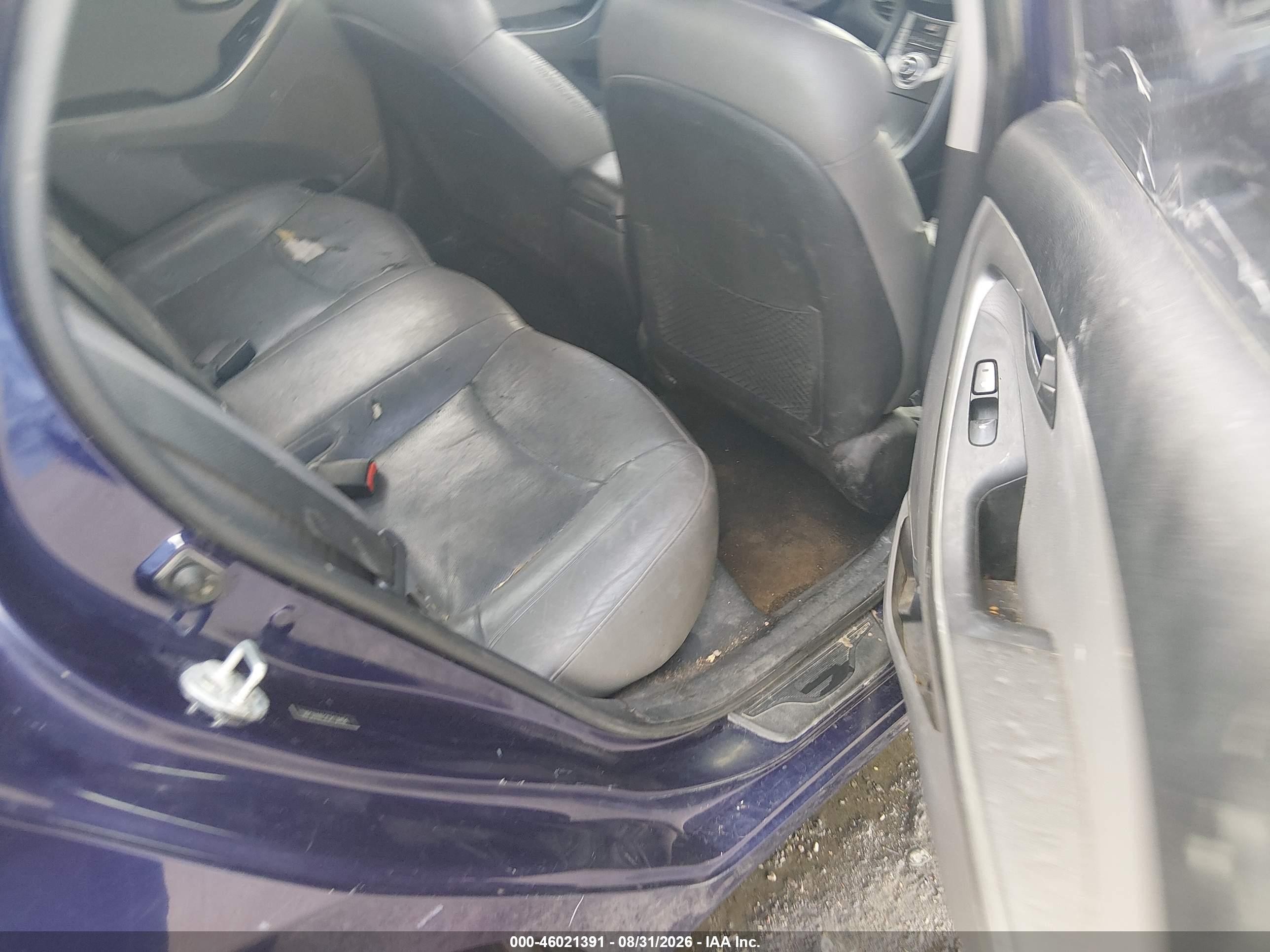2012 Hyundai Elantra Limited Blue vin: 5NPDH4AE2CH134494