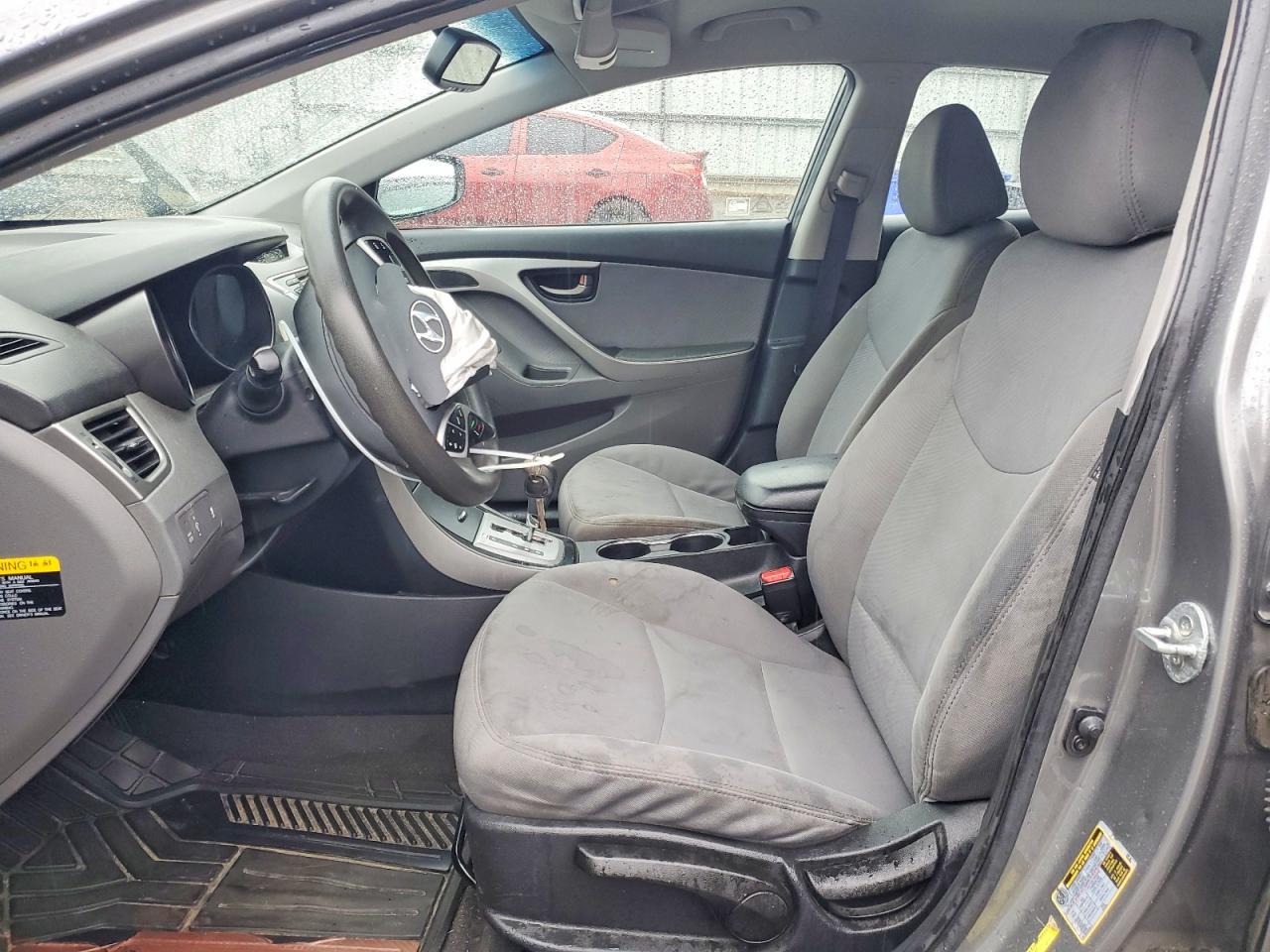 2012 Hyundai Elantra Gls Gray vin: 5NPDH4AE2CH136410