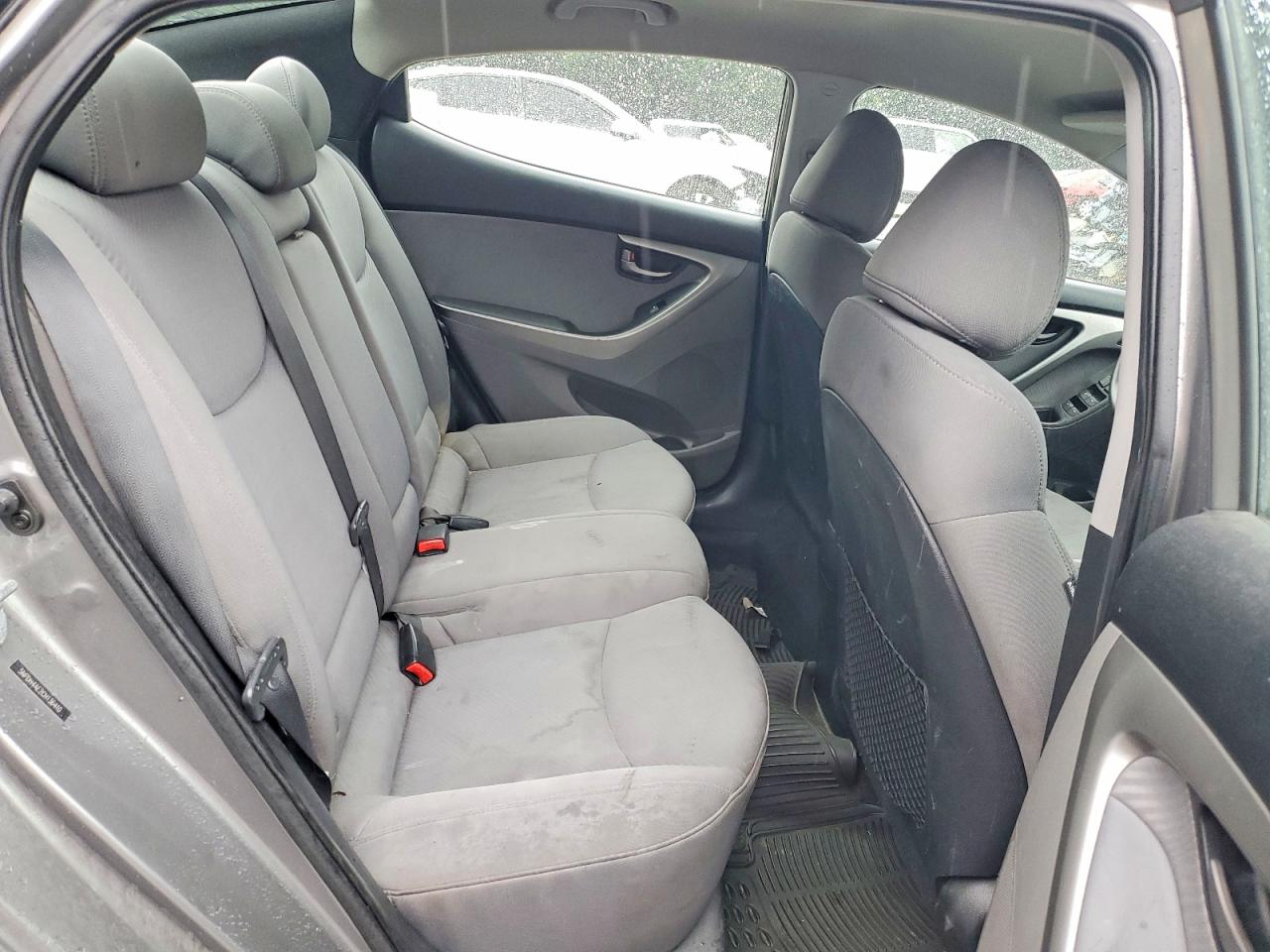 2012 Hyundai Elantra Gls Gray vin: 5NPDH4AE2CH136410