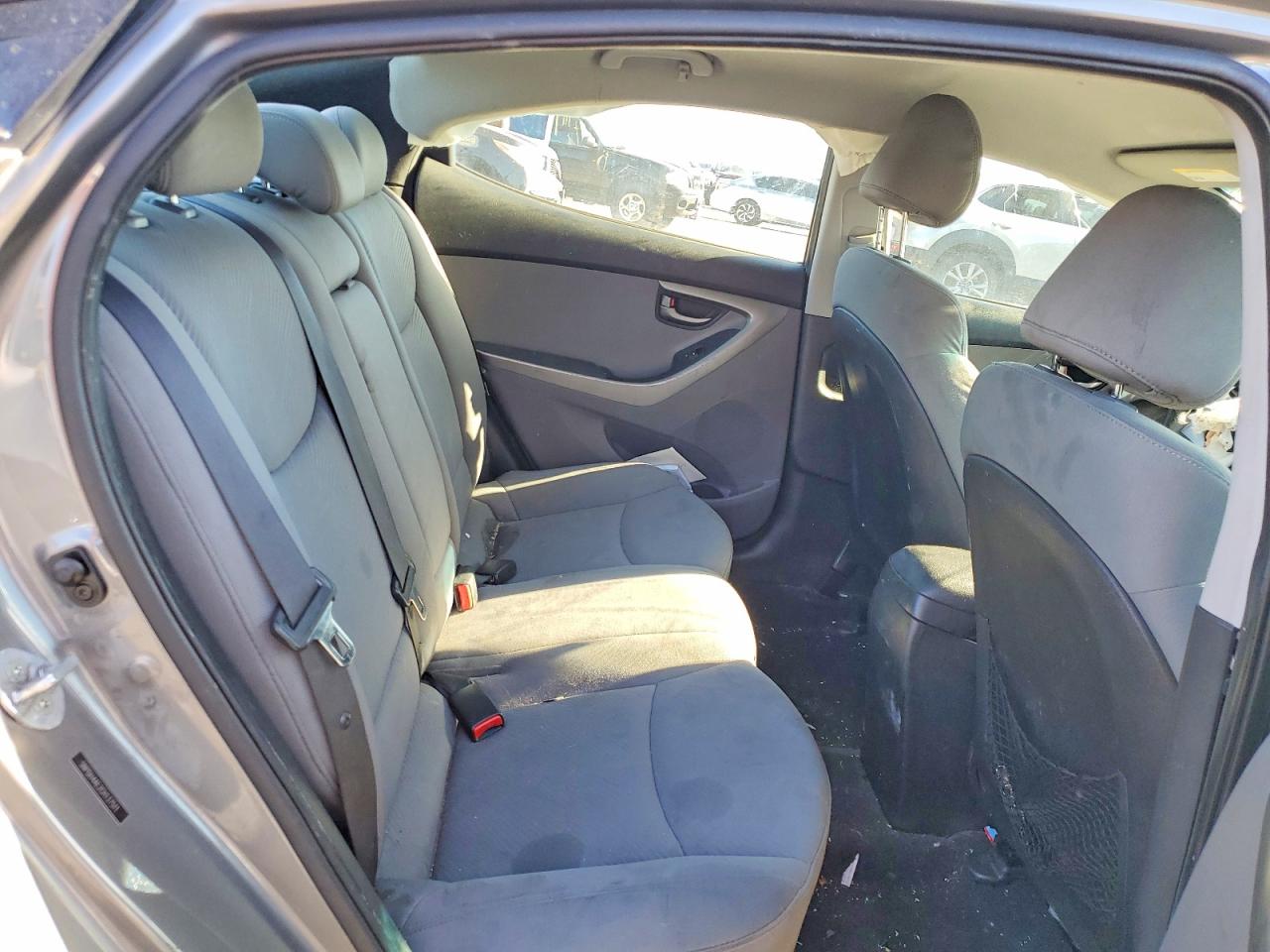 2012 Hyundai Elantra Gls Gray vin: 5NPDH4AE2CH137511