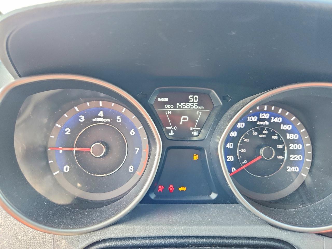 2012 Hyundai Elantra Gls Red vin: 5NPDH4AE2CH144572
