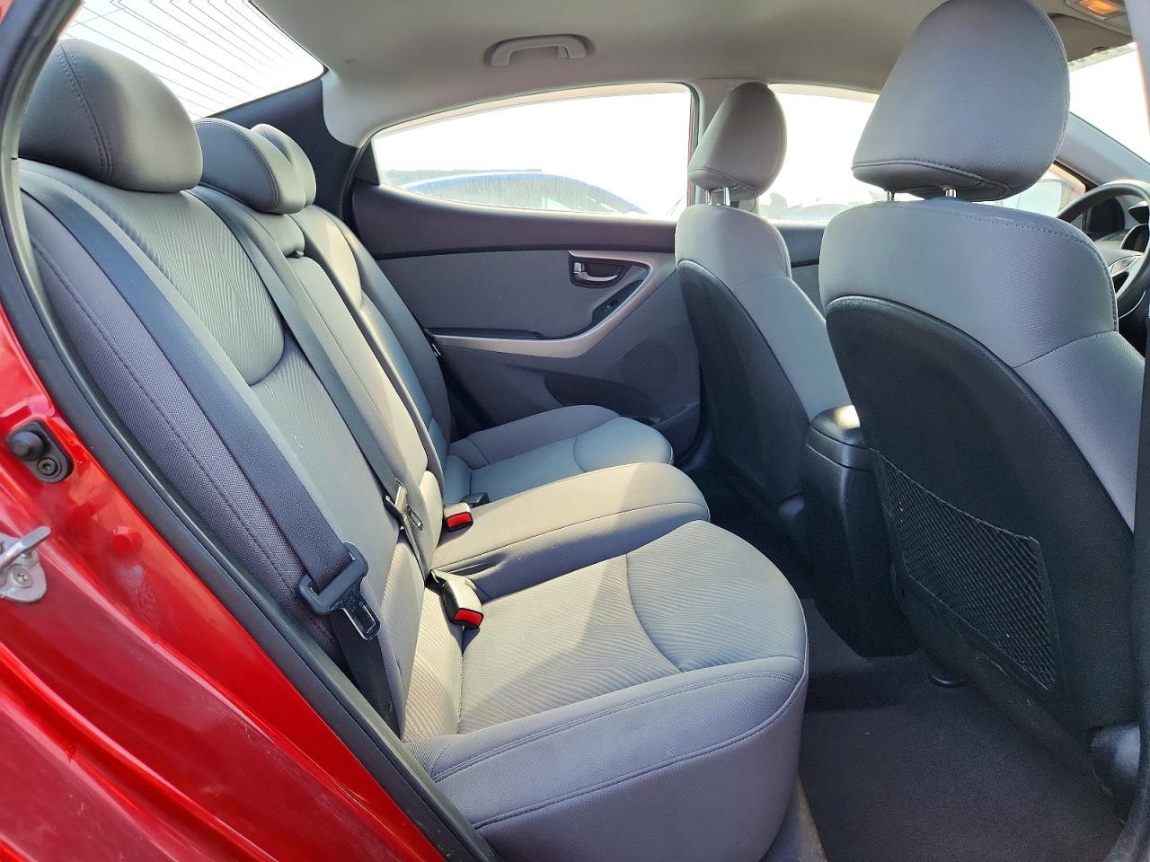 2012 Hyundai Elantra Gls Red vin: 5NPDH4AE2CH144572