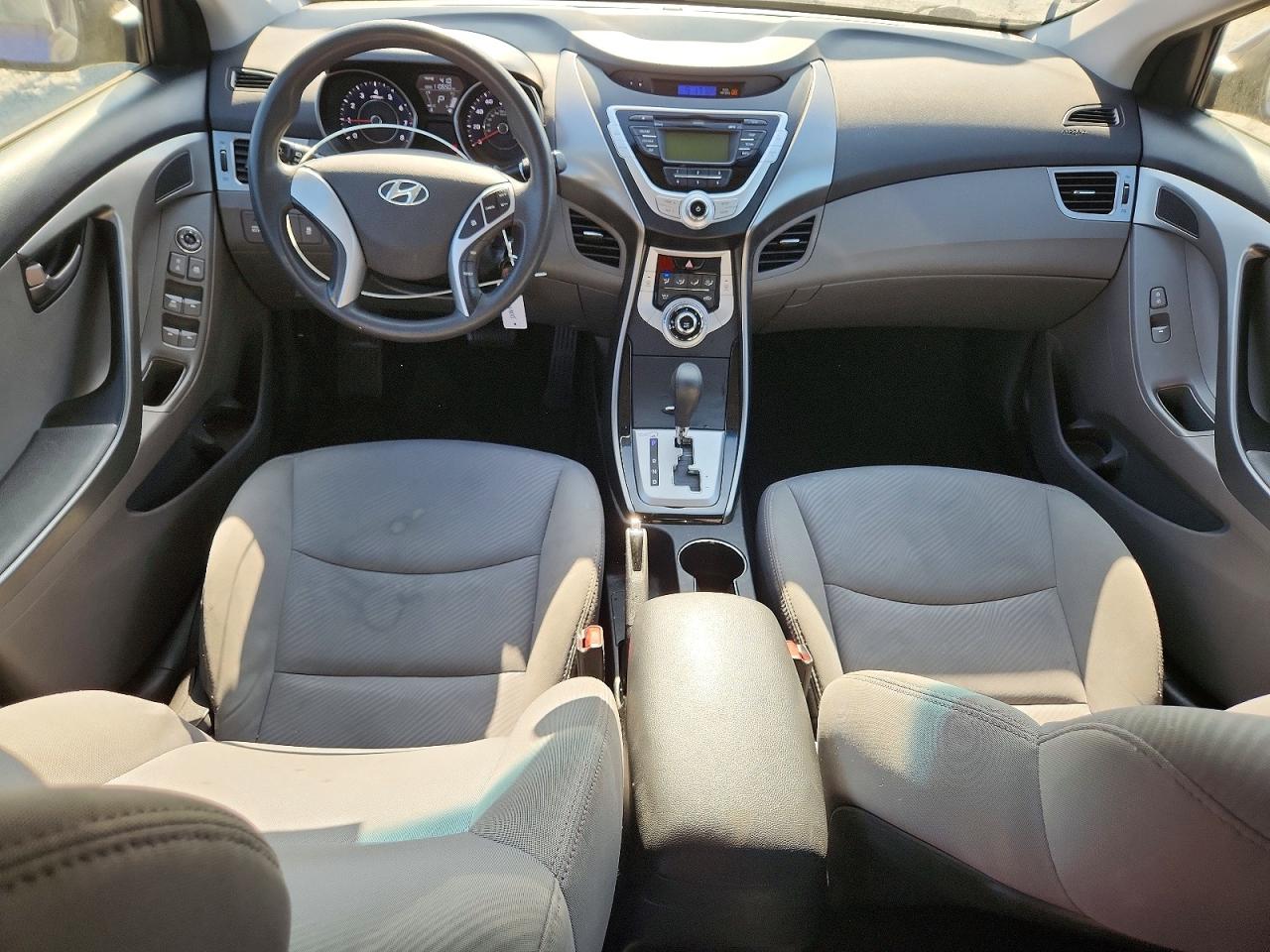2012 Hyundai Elantra Gls Blue vin: 5NPDH4AE2CH145804