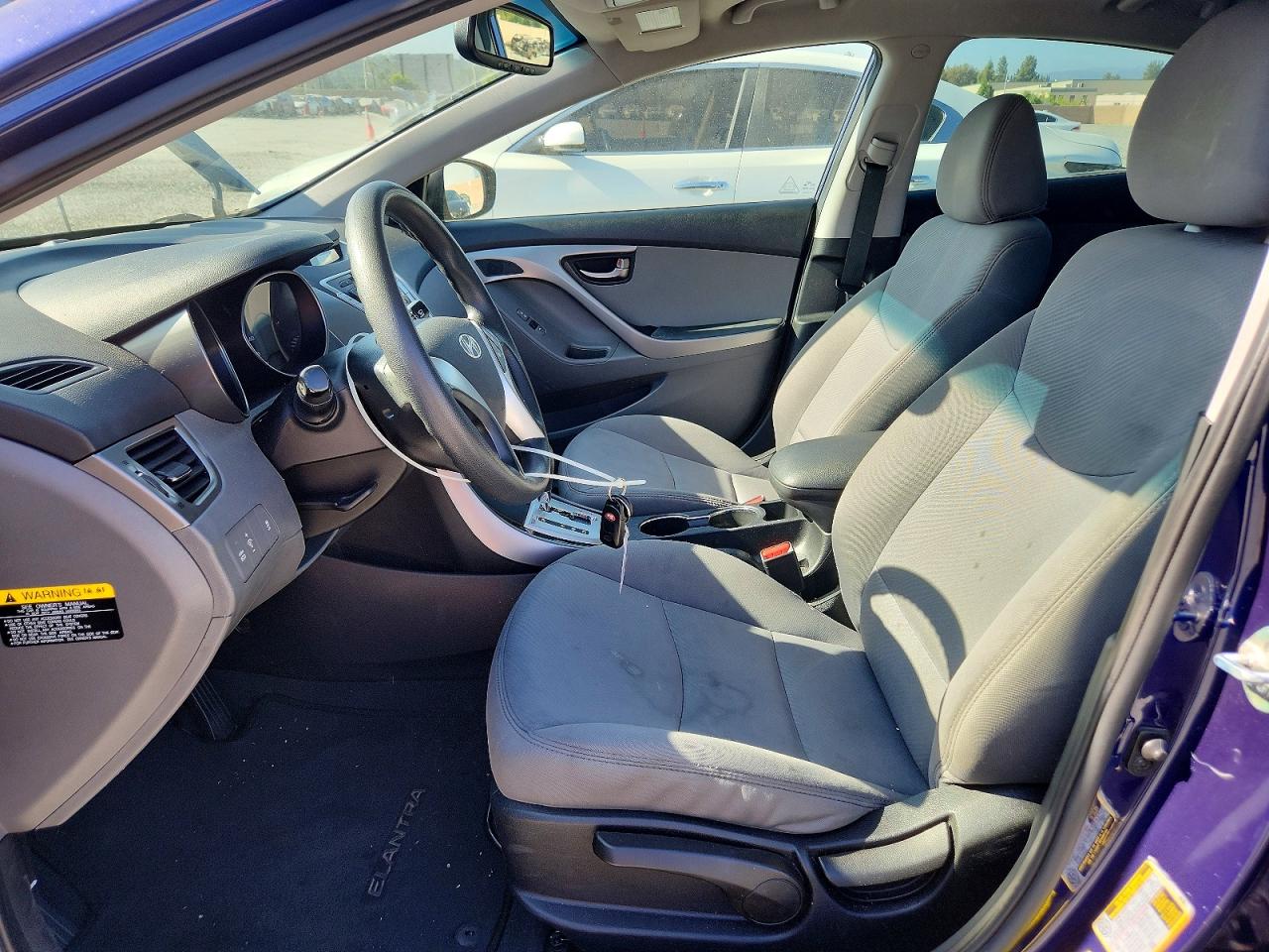 2012 Hyundai Elantra Gls Blue vin: 5NPDH4AE2CH145804