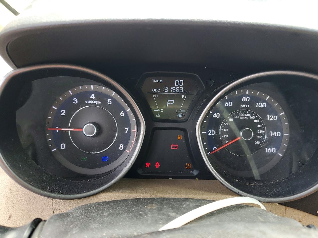 2012 Hyundai Elantra Gls Gray vin: 5NPDH4AE2CH146645