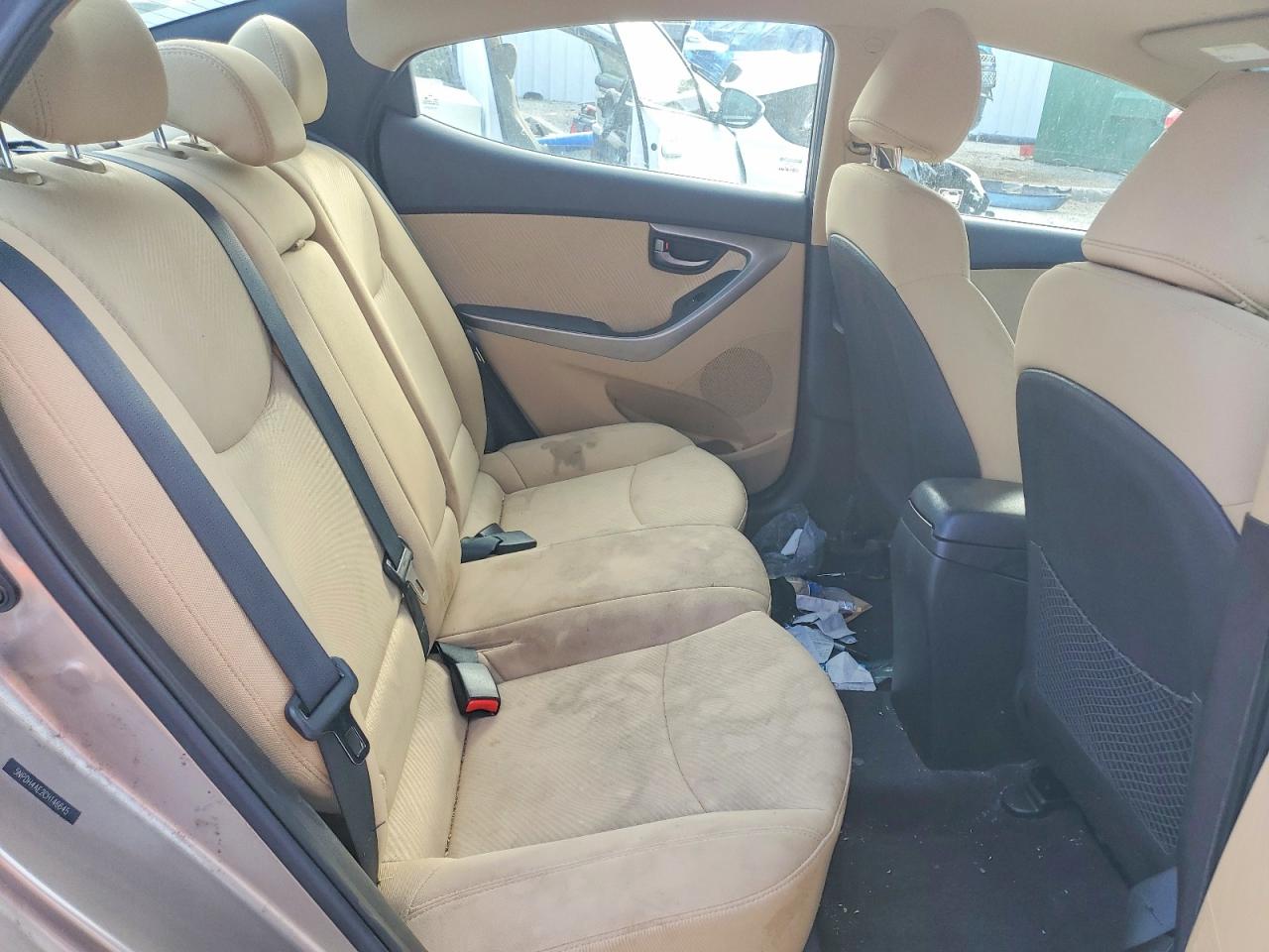 2012 Hyundai Elantra Gls Gray vin: 5NPDH4AE2CH146645