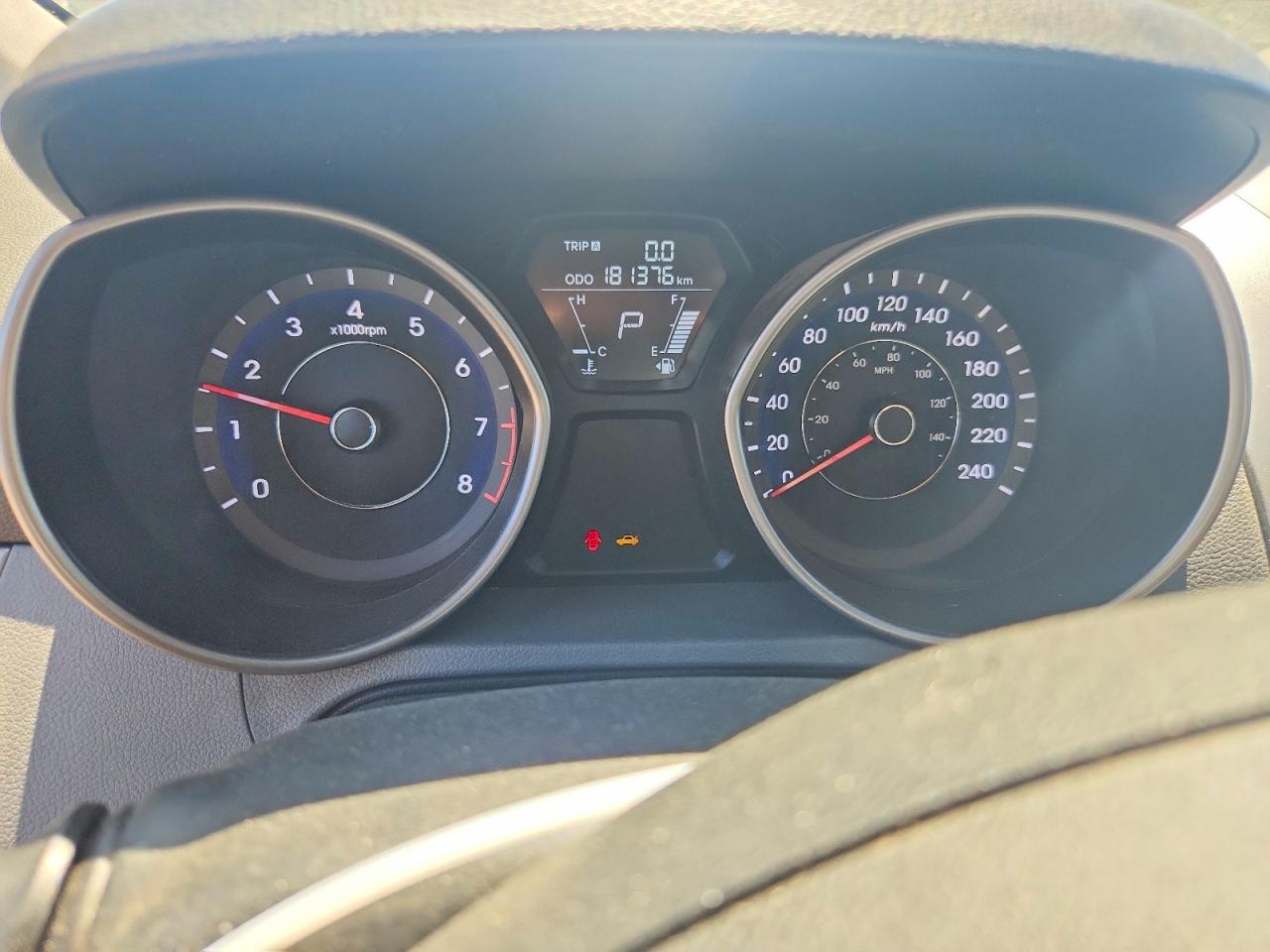 2013 Hyundai Elantra Gls Black vin: 5NPDH4AE2DH152141