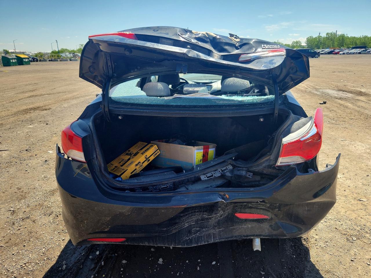2013 Hyundai Elantra Gls Black vin: 5NPDH4AE2DH152141