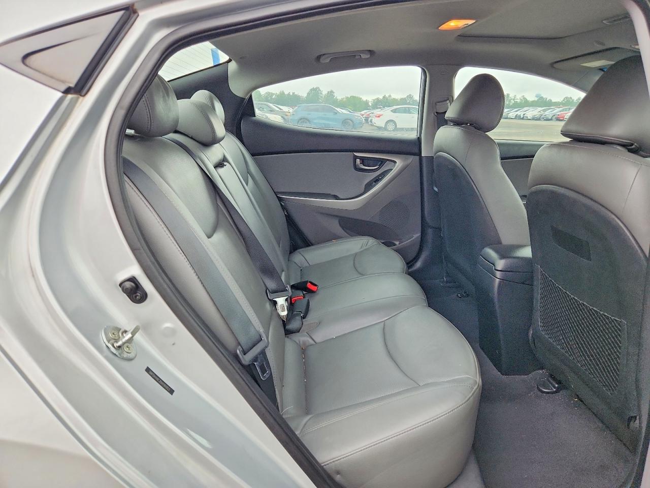 2013 Hyundai Elantra Limited Silver vin: 5NPDH4AE2DH191053