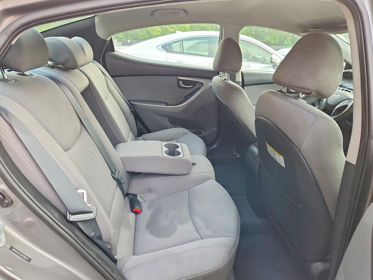2013 Hyundai Elantra Gls Gray vin: 5NPDH4AE2DH198617