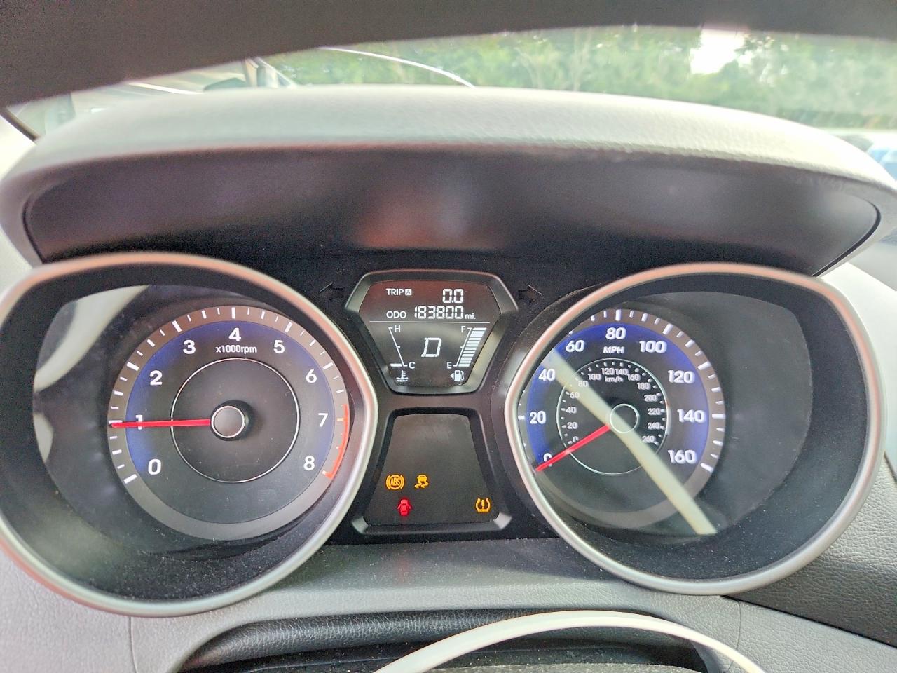2013 Hyundai Elantra Gls Black vin: 5NPDH4AE2DH204934
