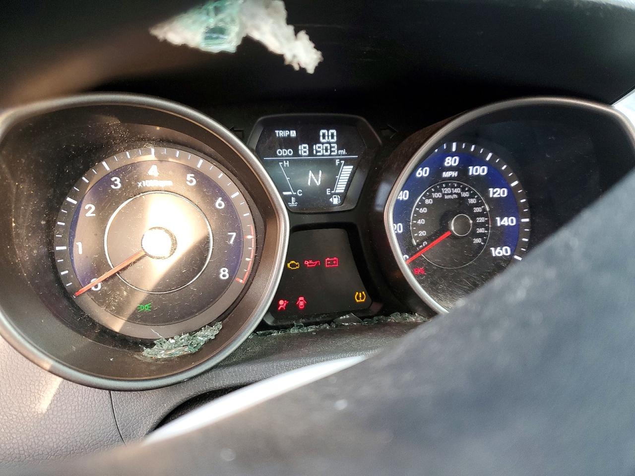 2013 Hyundai Elantra Gls Blue vin: 5NPDH4AE2DH209566