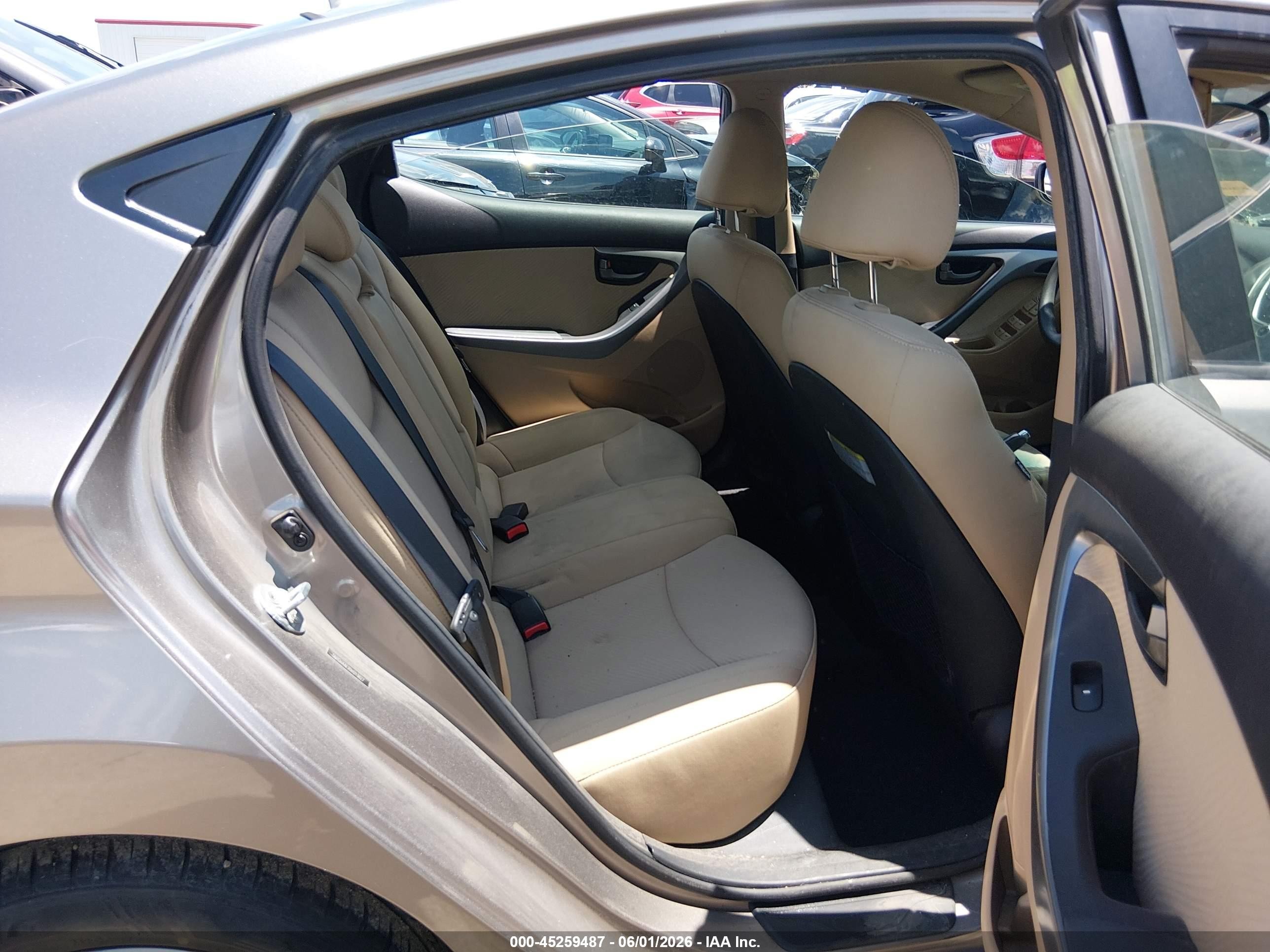 2013 Hyundai Elantra Gls Коричневый vin: 5NPDH4AE2DH213827