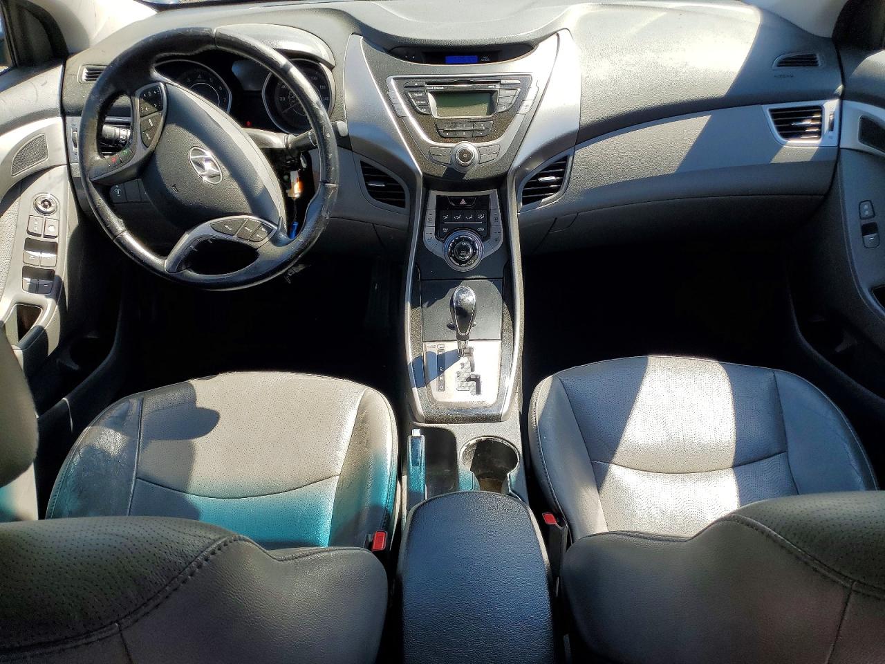 2013 Hyundai Elantra Limited Серебряный vin: 5NPDH4AE2DH215822