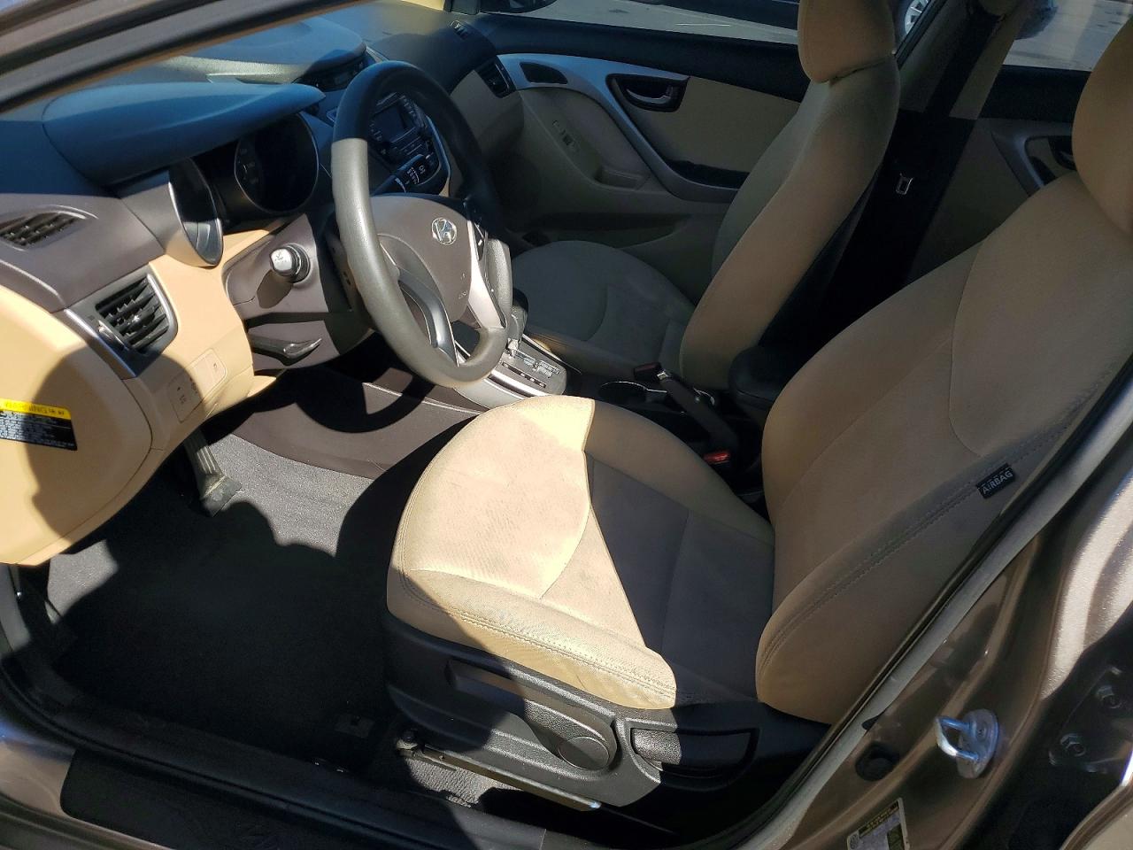2013 Hyundai Elantra Gls Gray vin: 5NPDH4AE2DH224665