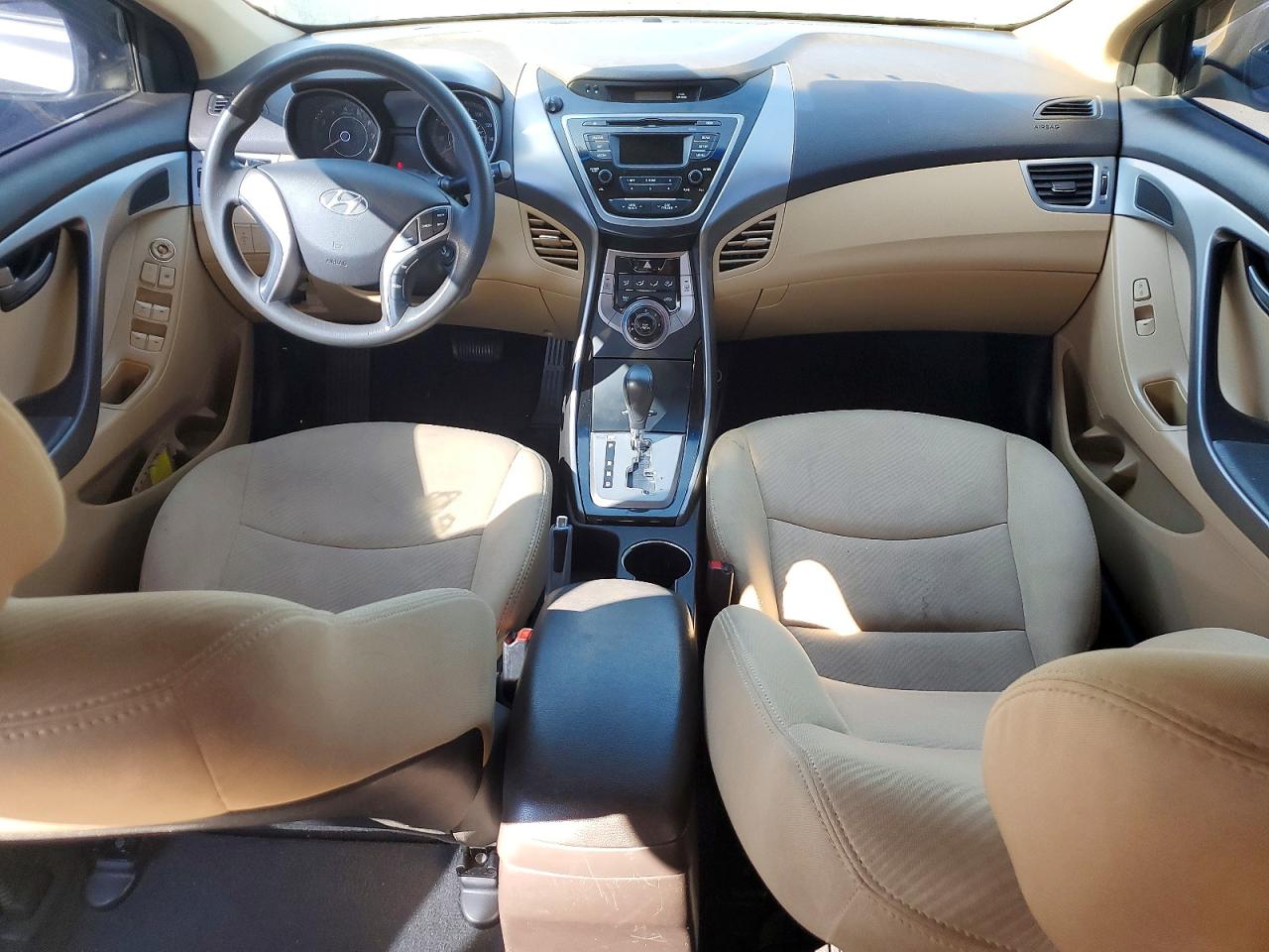 2013 Hyundai Elantra Gls Gray vin: 5NPDH4AE2DH224665
