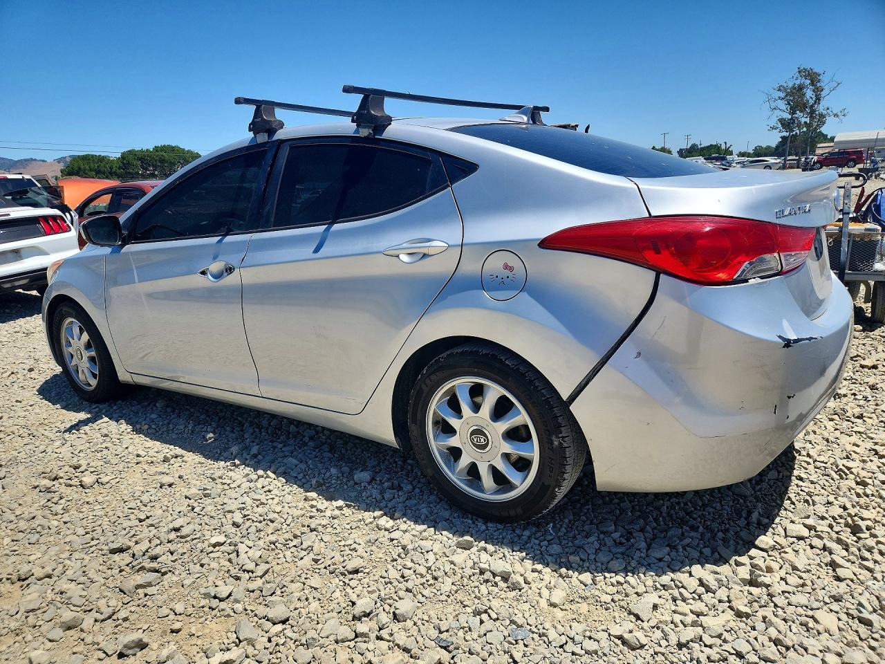 2013 Hyundai Elantra Gls Silver vin: 5NPDH4AE2DH225430