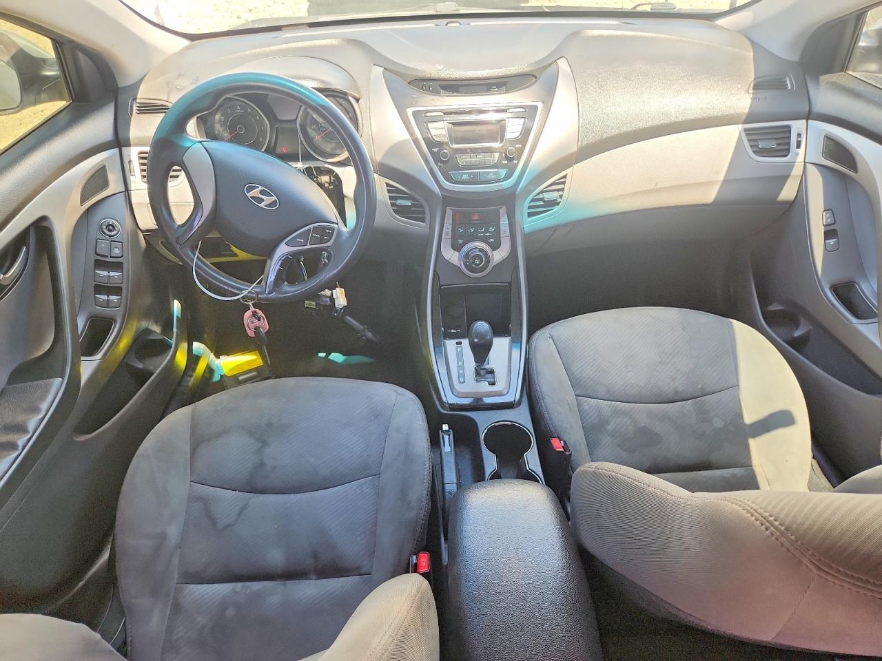 2013 Hyundai Elantra Gls Silver vin: 5NPDH4AE2DH225430
