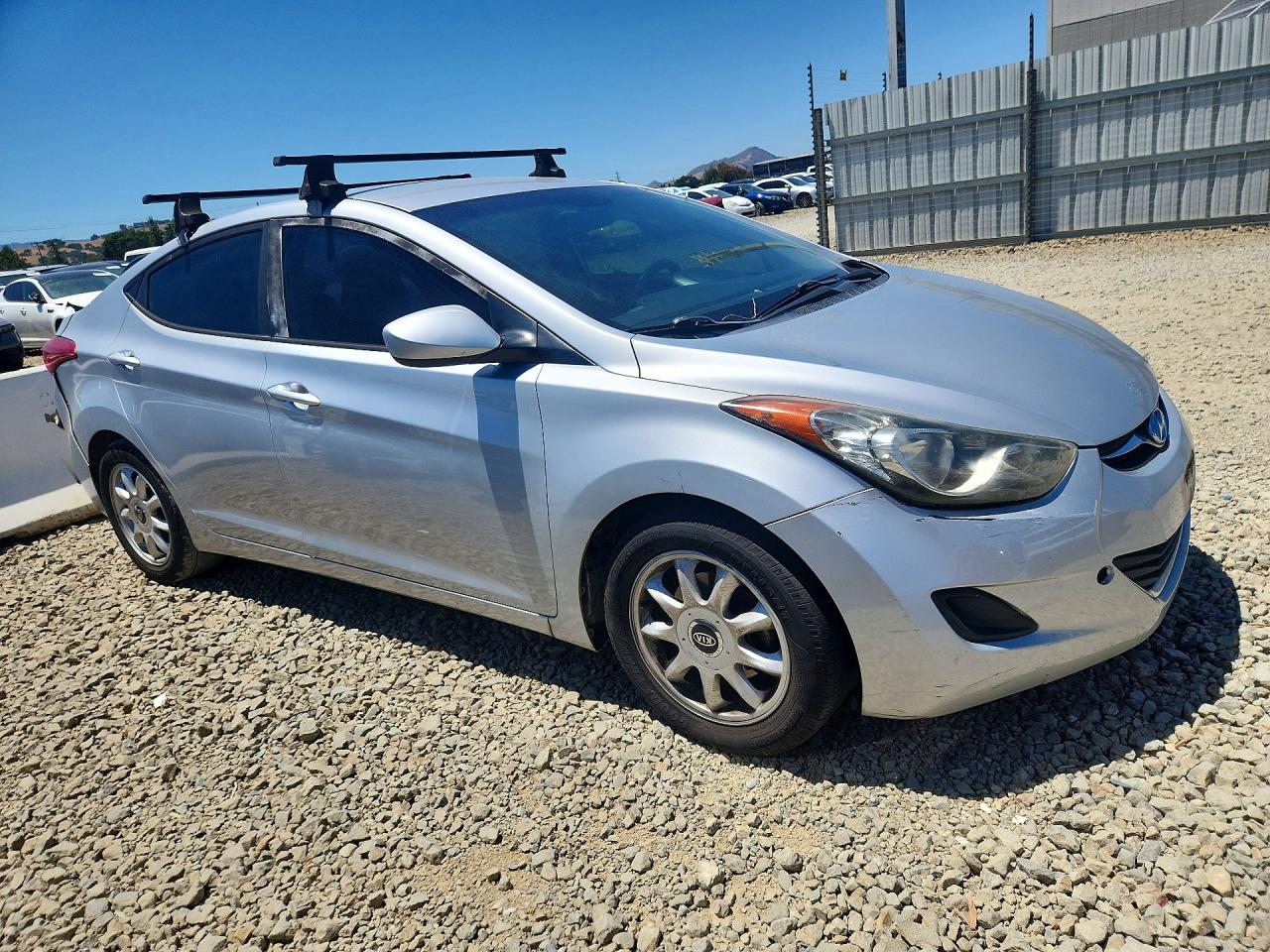 2013 Hyundai Elantra Gls Silver vin: 5NPDH4AE2DH225430