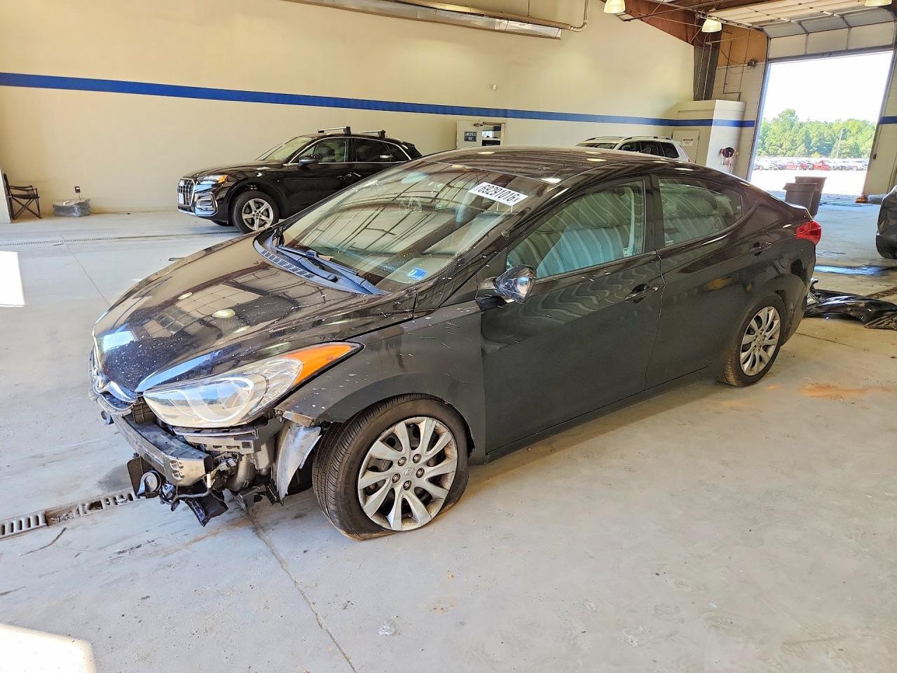 2013 Hyundai Elantra Gls Black vin: 5NPDH4AE2DH226545