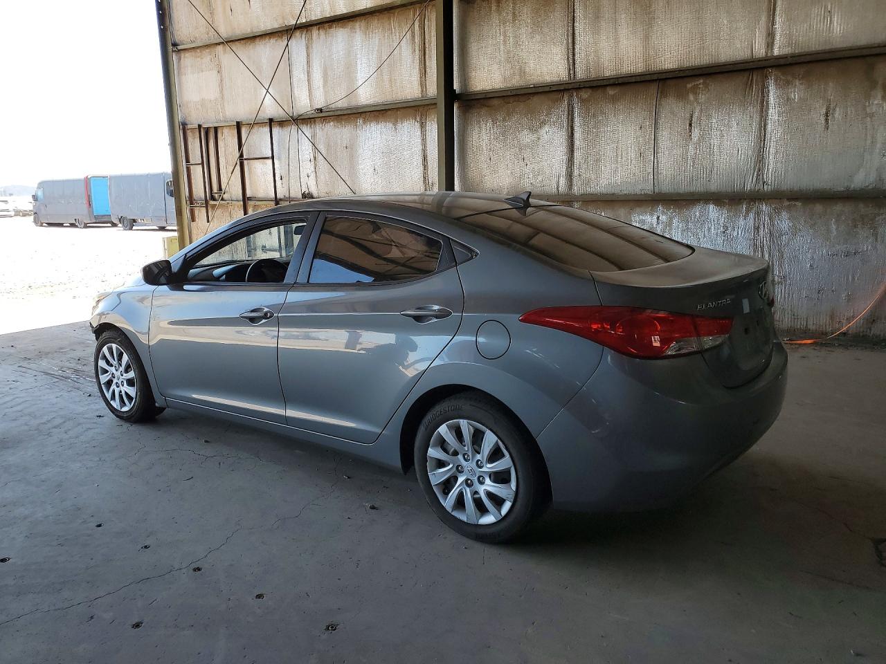 2013 Hyundai Elantra Gls Gray vin: 5NPDH4AE2DH227064