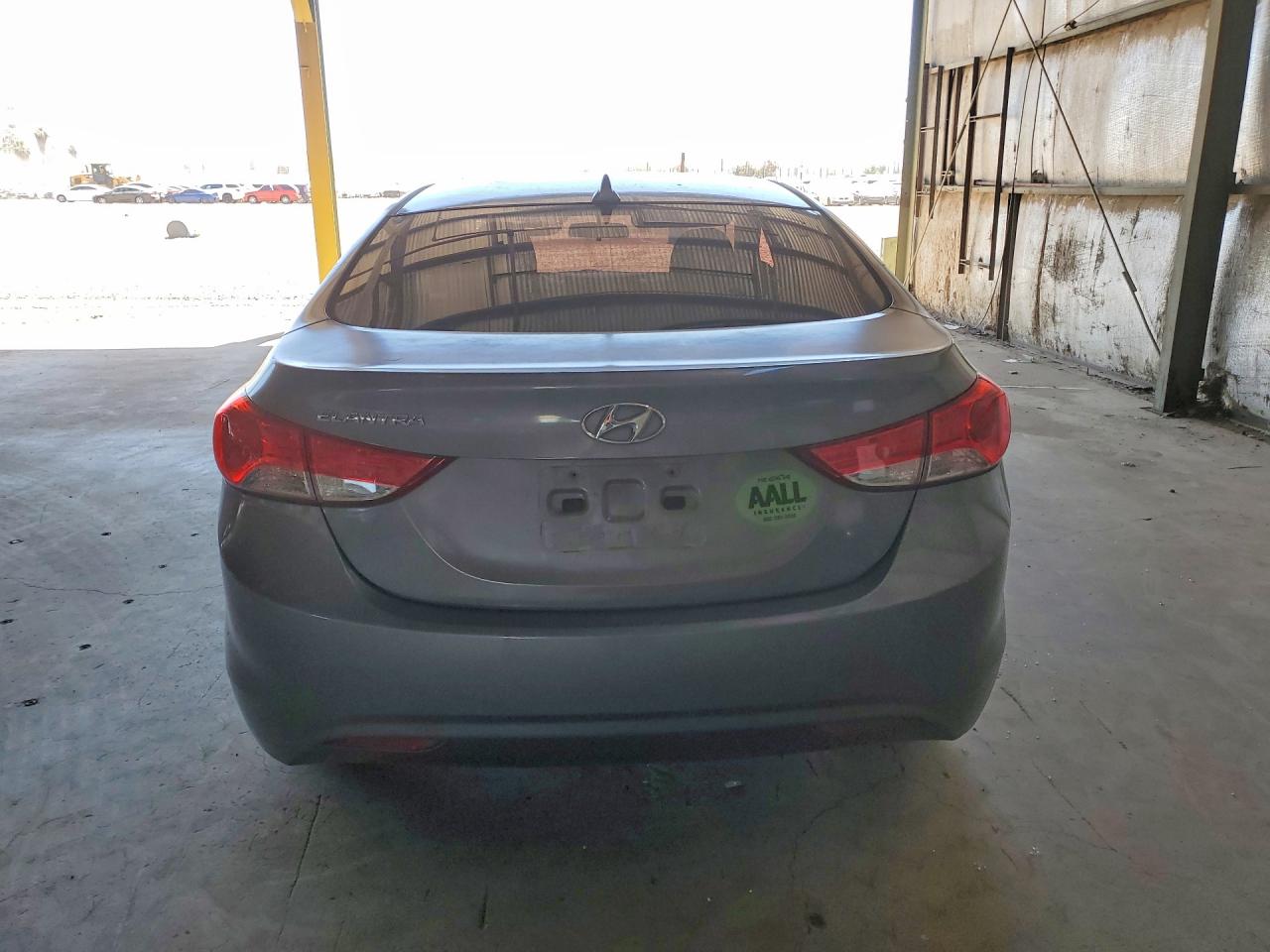 2013 Hyundai Elantra Gls Gray vin: 5NPDH4AE2DH227064