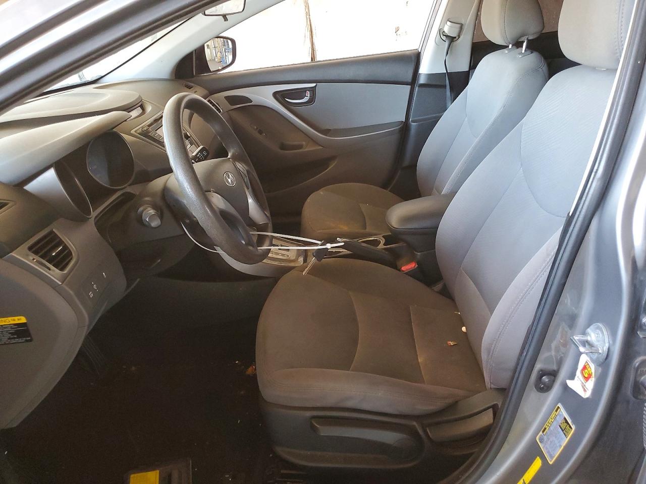 2013 Hyundai Elantra Gls Gray vin: 5NPDH4AE2DH227064