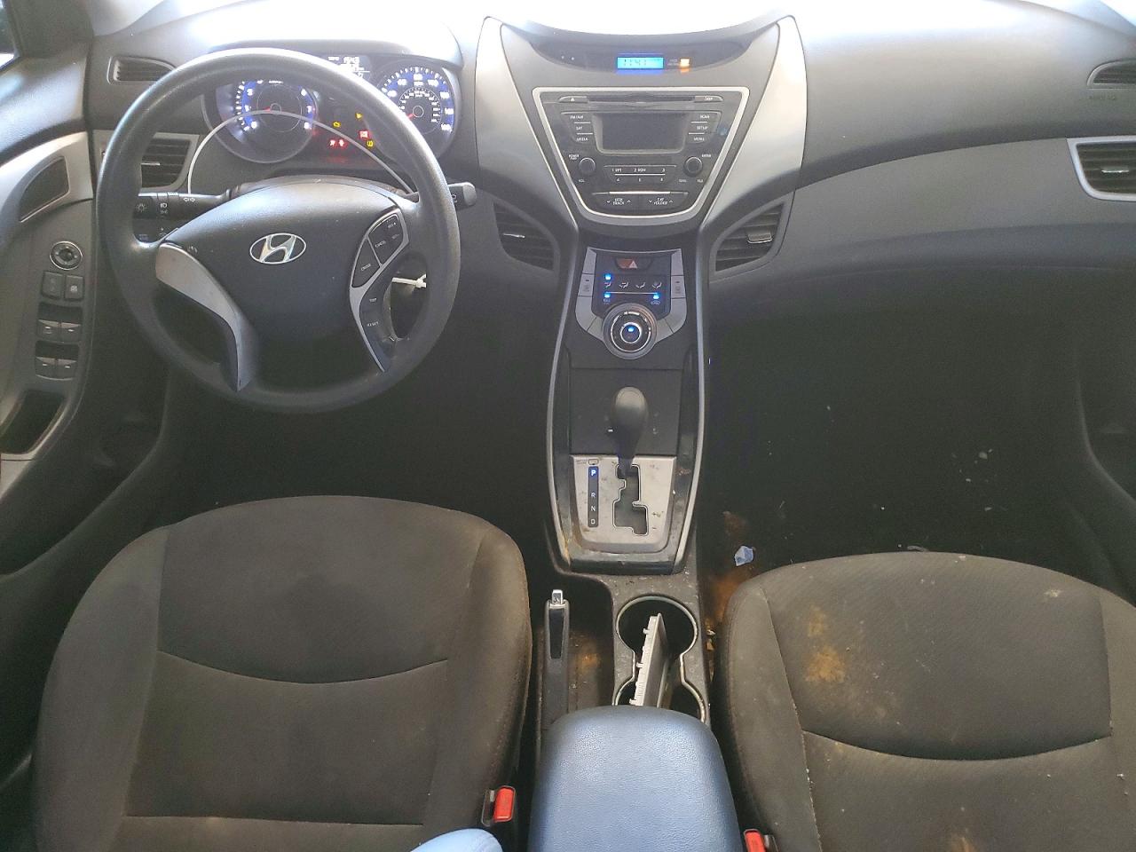 2013 Hyundai Elantra Gls Gray vin: 5NPDH4AE2DH227064