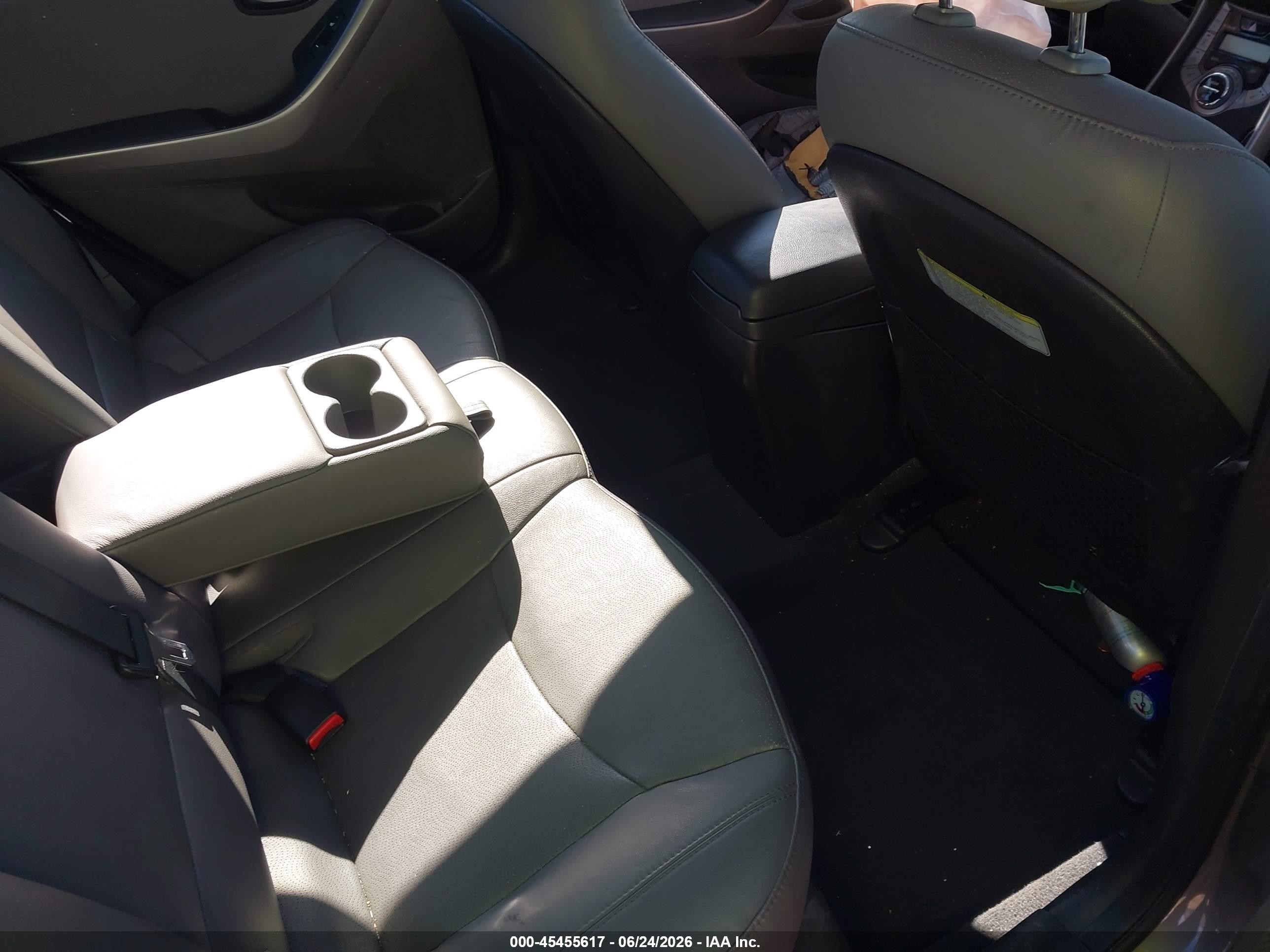 2013 Hyundai Elantra Limited Gray vin: 5NPDH4AE2DH229137