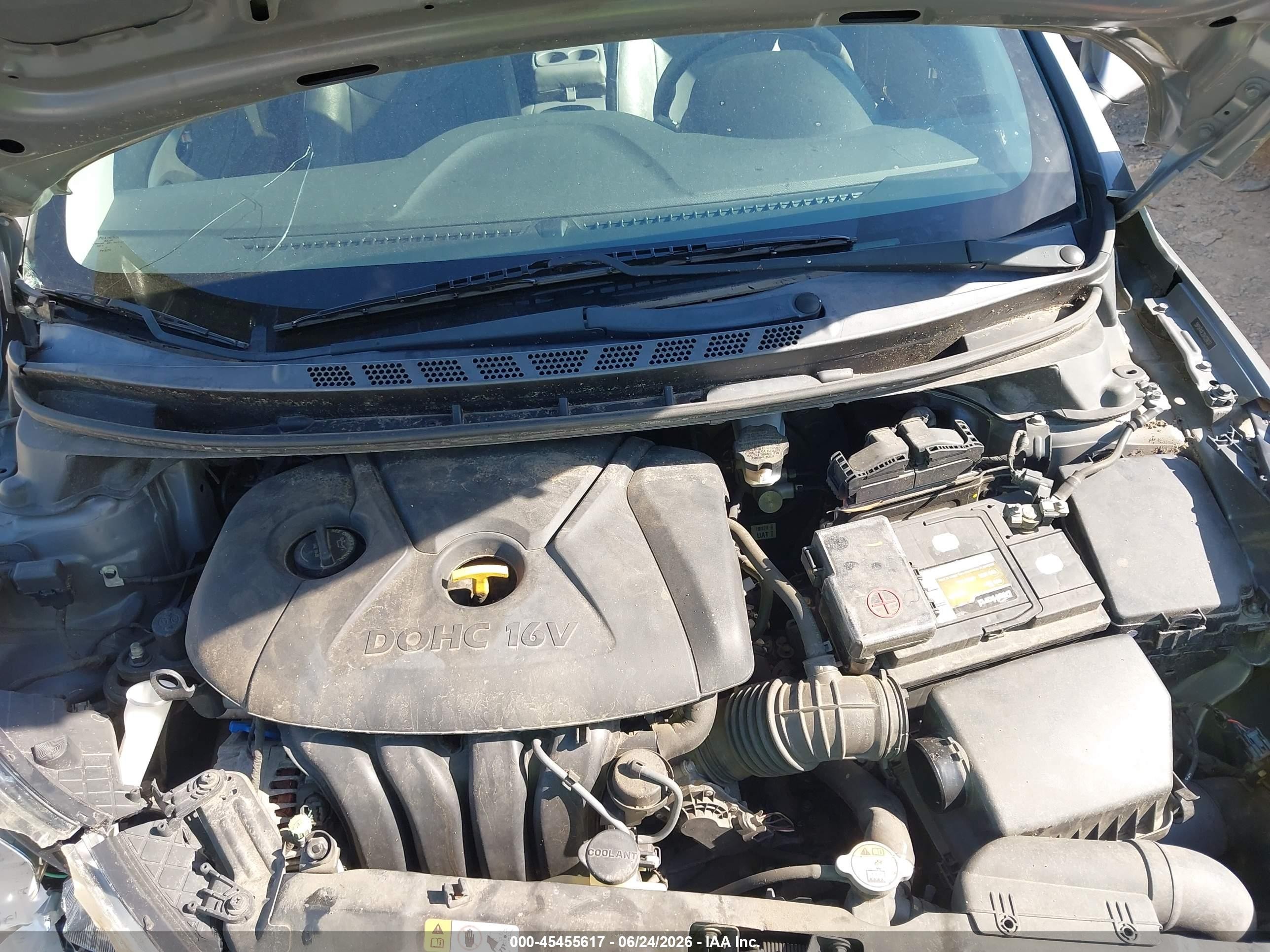 2013 Hyundai Elantra Limited Gray vin: 5NPDH4AE2DH229137