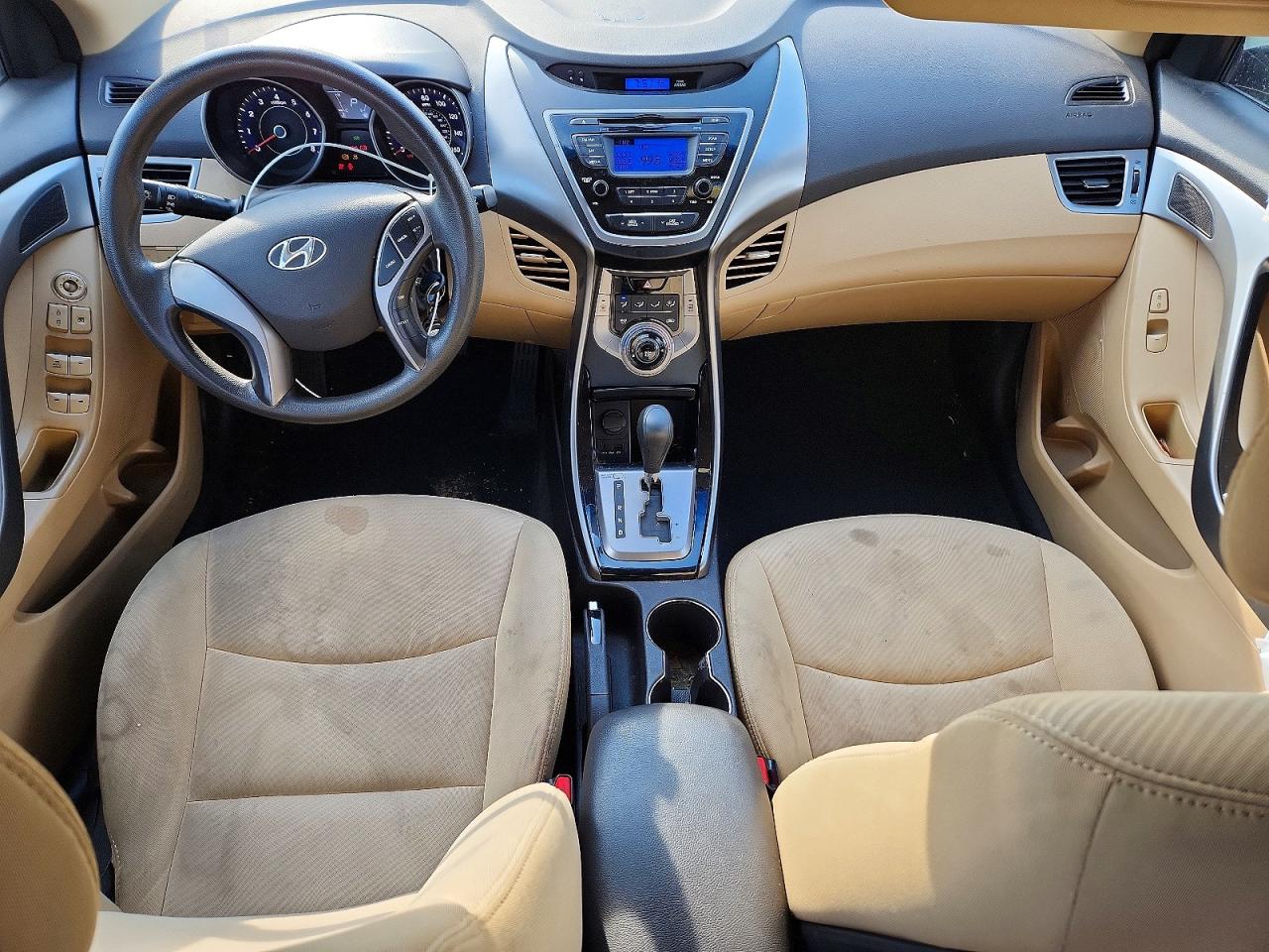2013 Hyundai Elantra Gls Red vin: 5NPDH4AE2DH229588