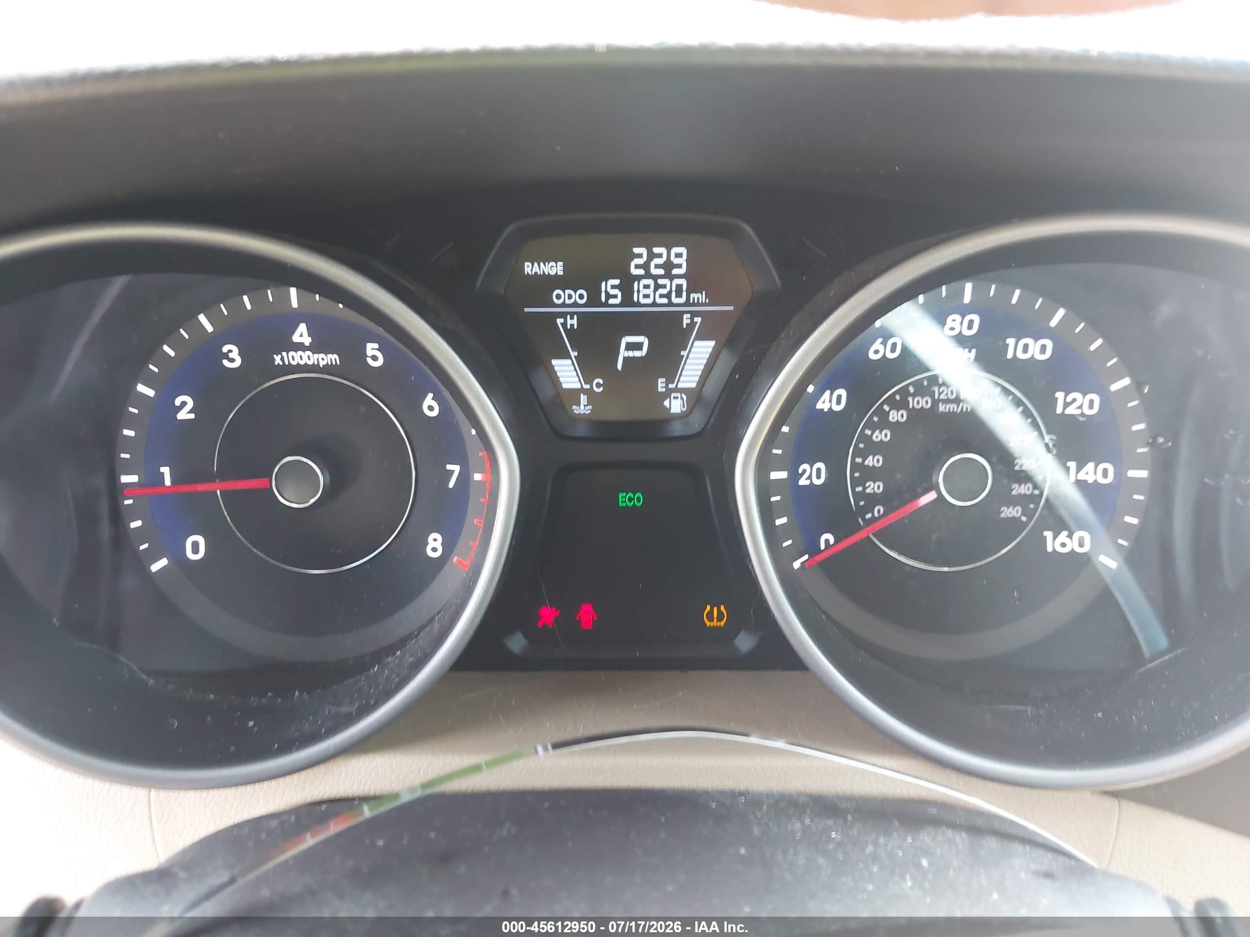 2013 Hyundai Elantra Limited Beige vin: 5NPDH4AE2DH248111
