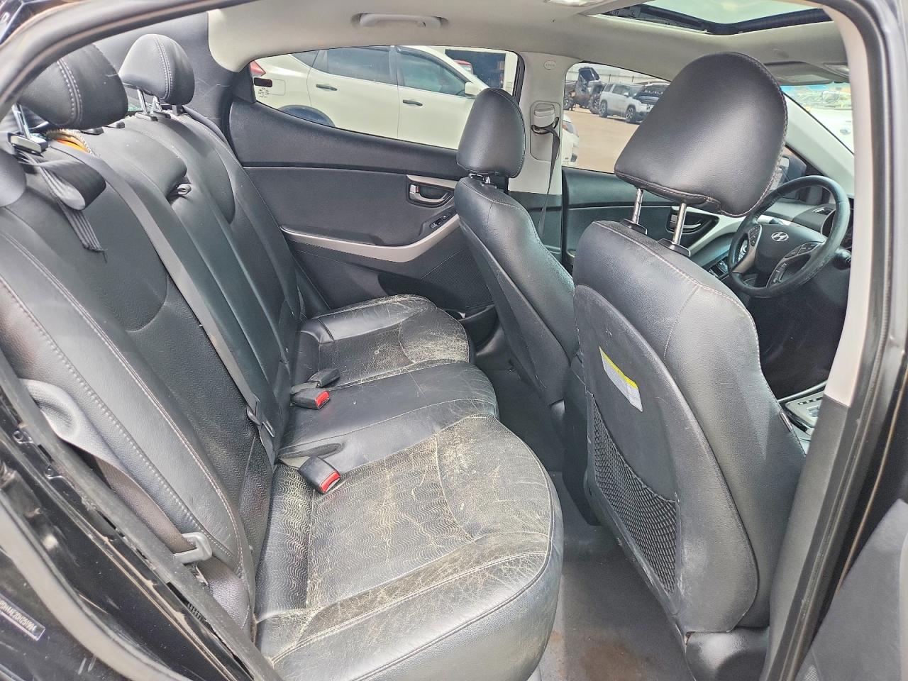 2013 Hyundai Elantra Limited Black vin: 5NPDH4AE2DH251994